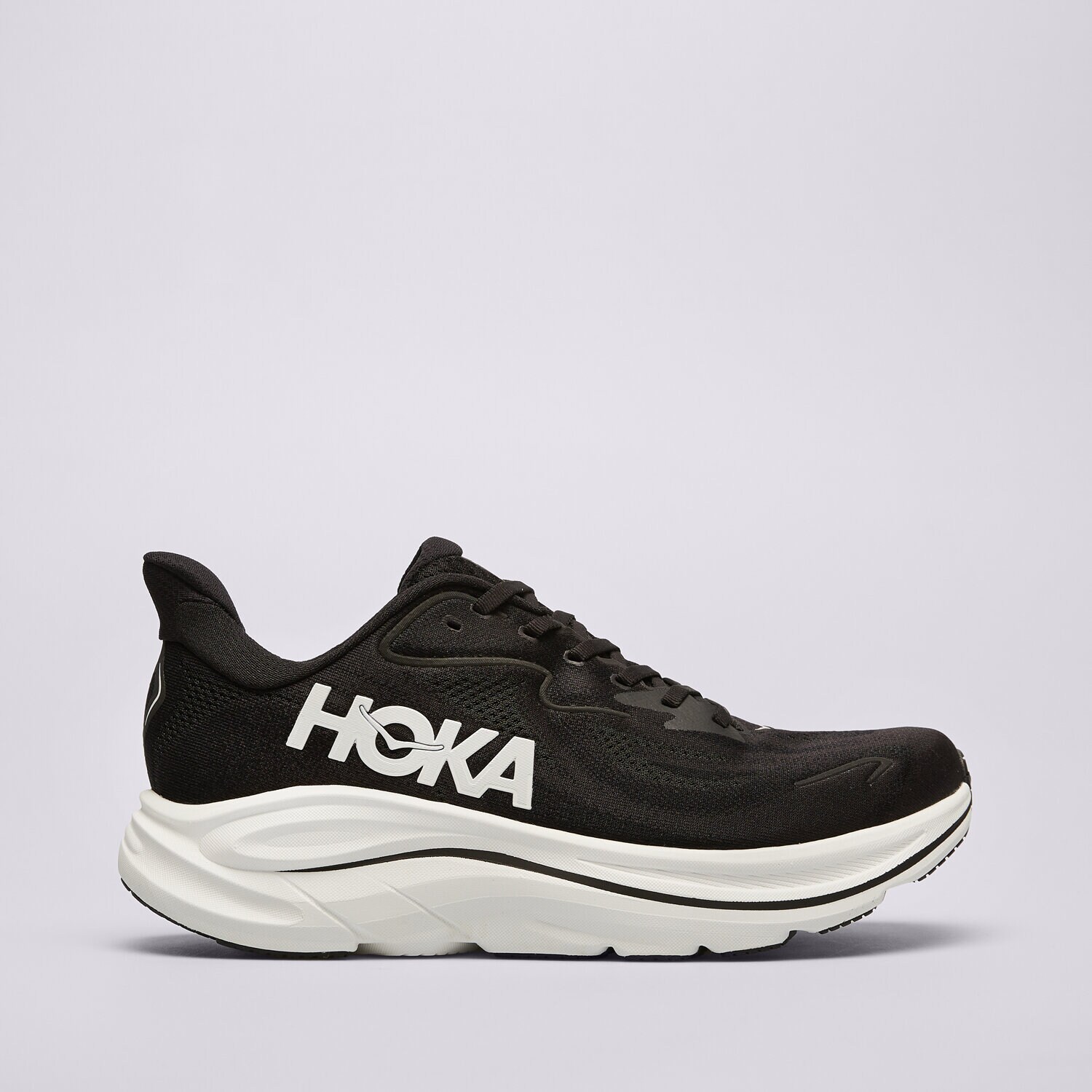 Barbați pantofi sport HOKA CLIFTON 10 1162030BWHT Negru