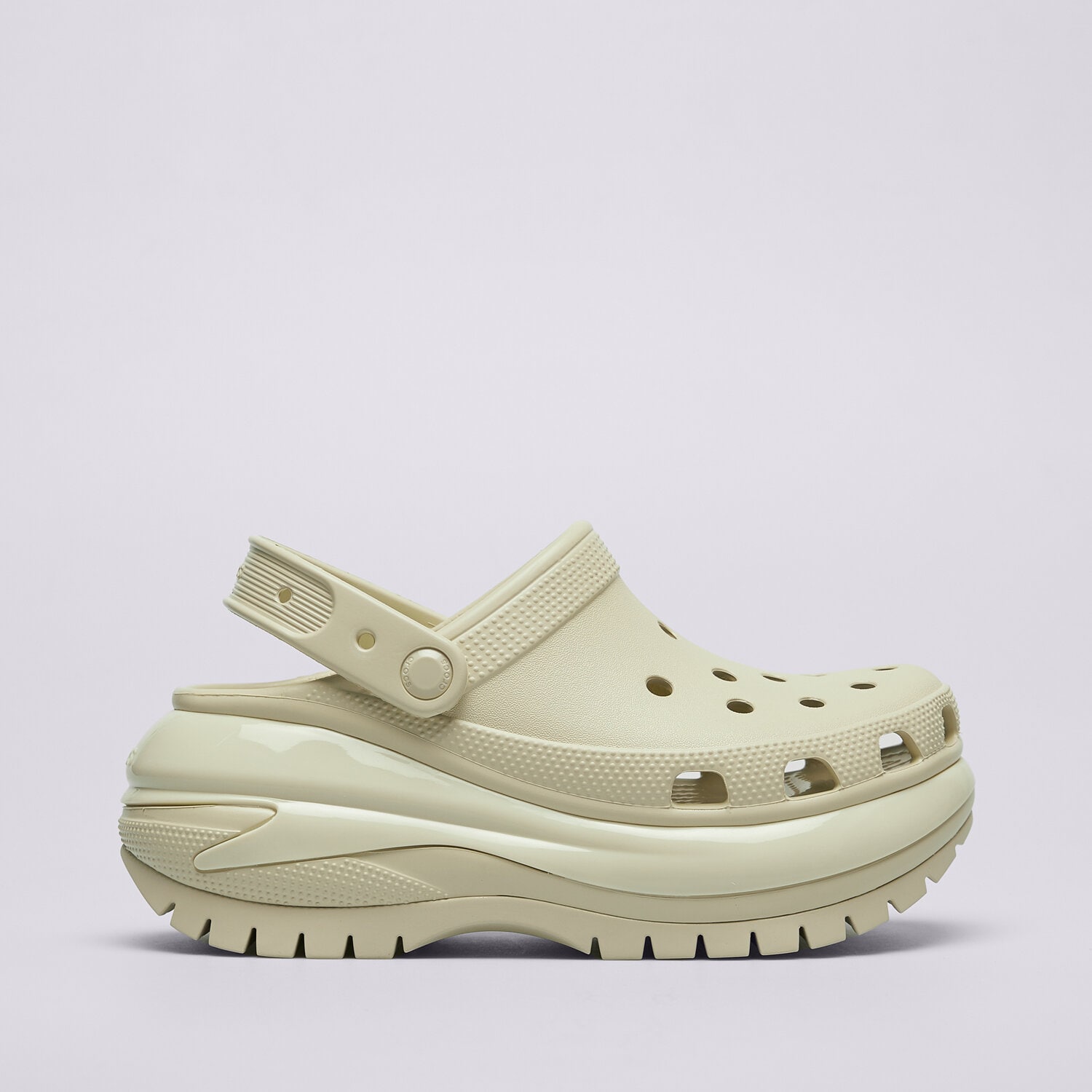 Femei șlapi CROCS CLASSIC MEGA CRUSH CLOG 2079882Y2 Bej