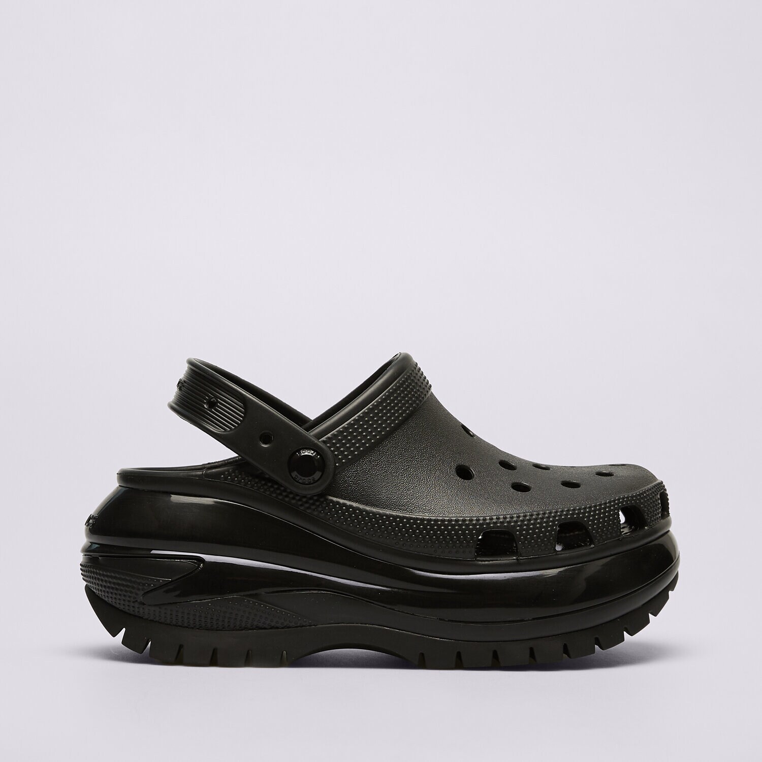 Femei șlapi CROCS CLASSIC MEGA CRUSH CLOG 207988001 Negru