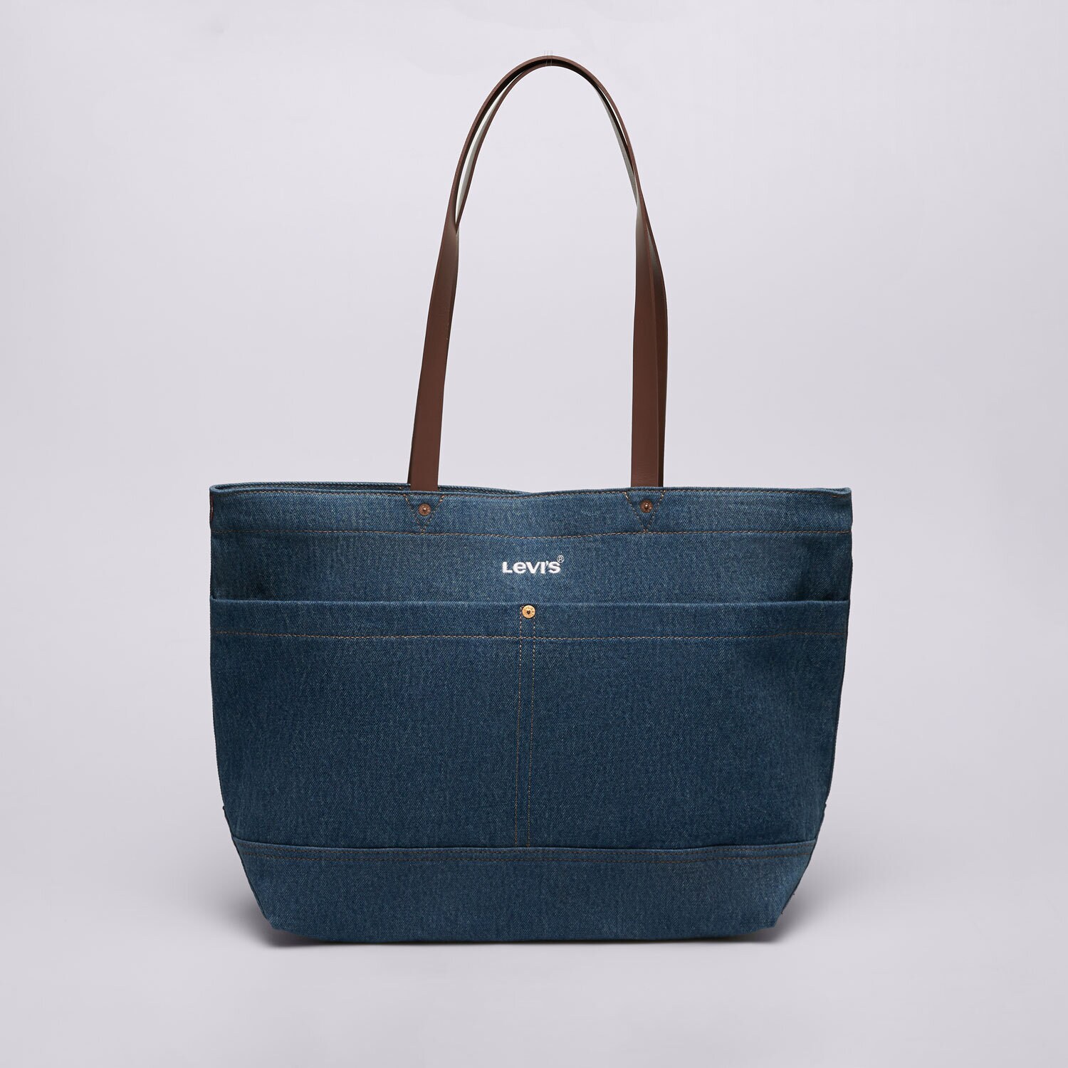 Femei geantă LEVI'S BORSETĂ WOMEN'S HERITAGE TOTE-ALL D7959-0002 Albastru
