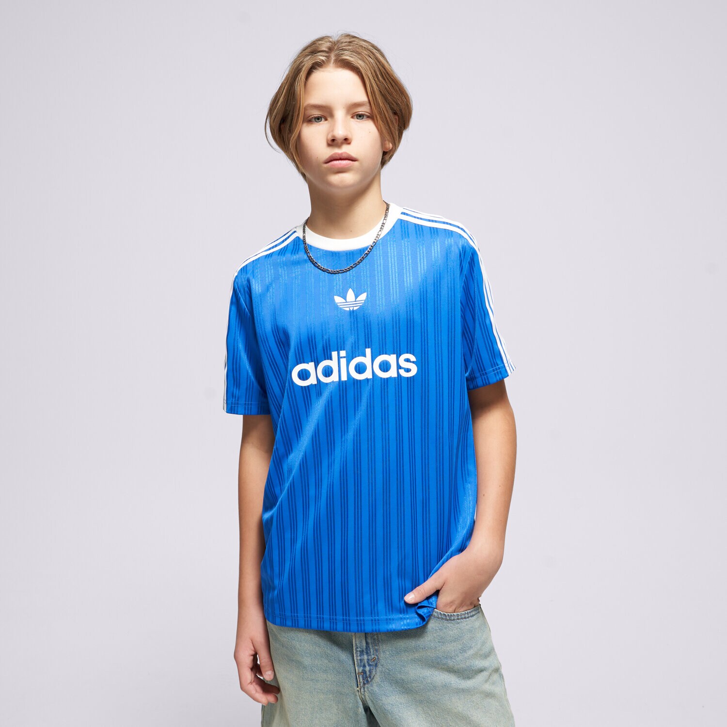 Copii tricou ADIDAS TRICOU TEE JC7310 Albastru
