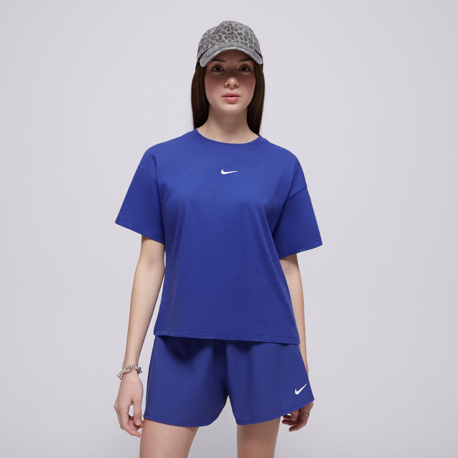 Copii tricou NIKE TRICOU G NSW TEE BOXY ESSNTL LBR GIRL FZ5559-539 Albastru