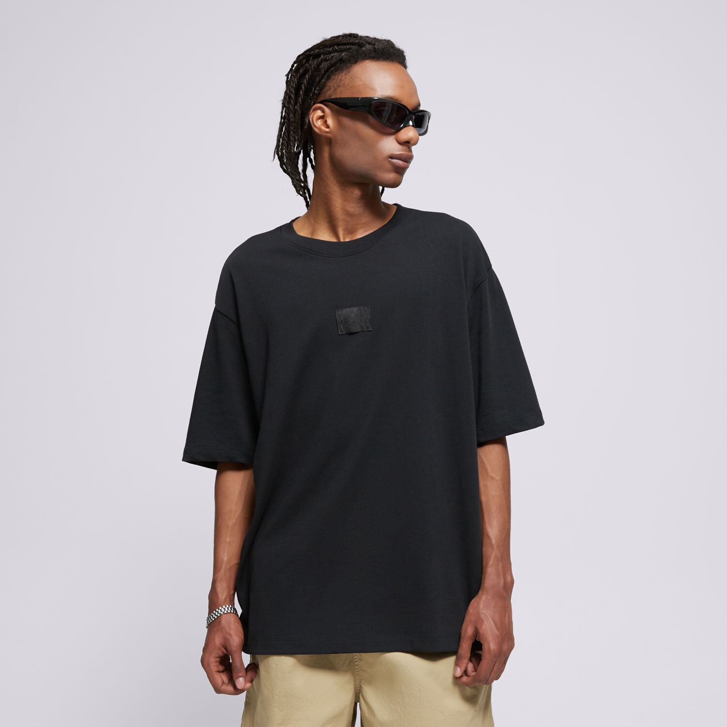 Bărbați tricou JORDAN TRICOU M J FLT ESS 85 SS CREW FZ1912-010 Negru