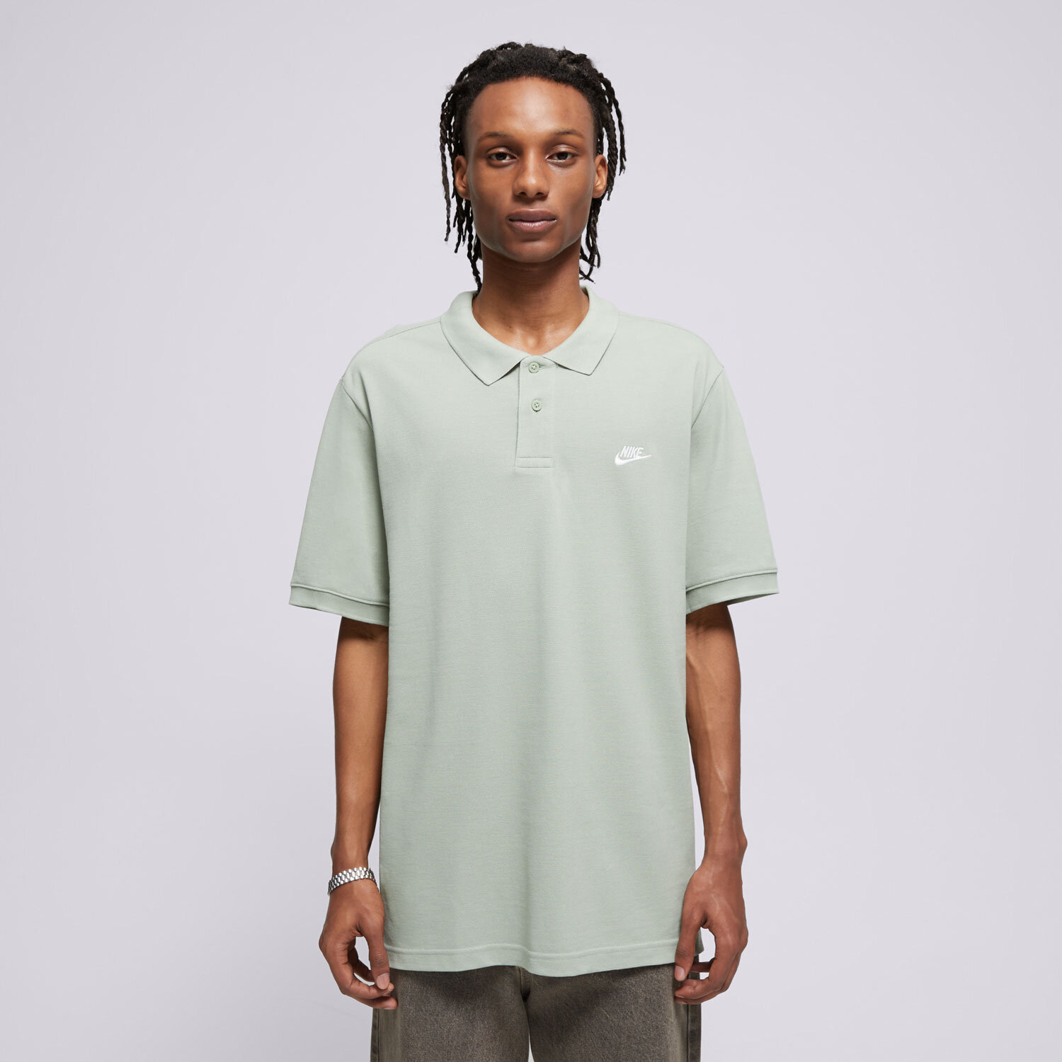 Bărbați tricou NIKE POLO M NK CLUB SS POLO PIQUE FN3894-370 Verde