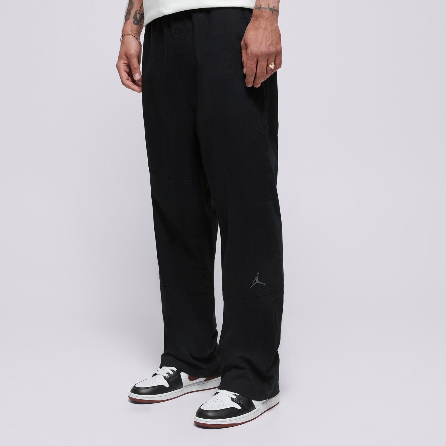 Bărbați pantaloni JORDAN PANTALONI  M J ESS DBL KNEE WVN PANT HF9329-010 Negru