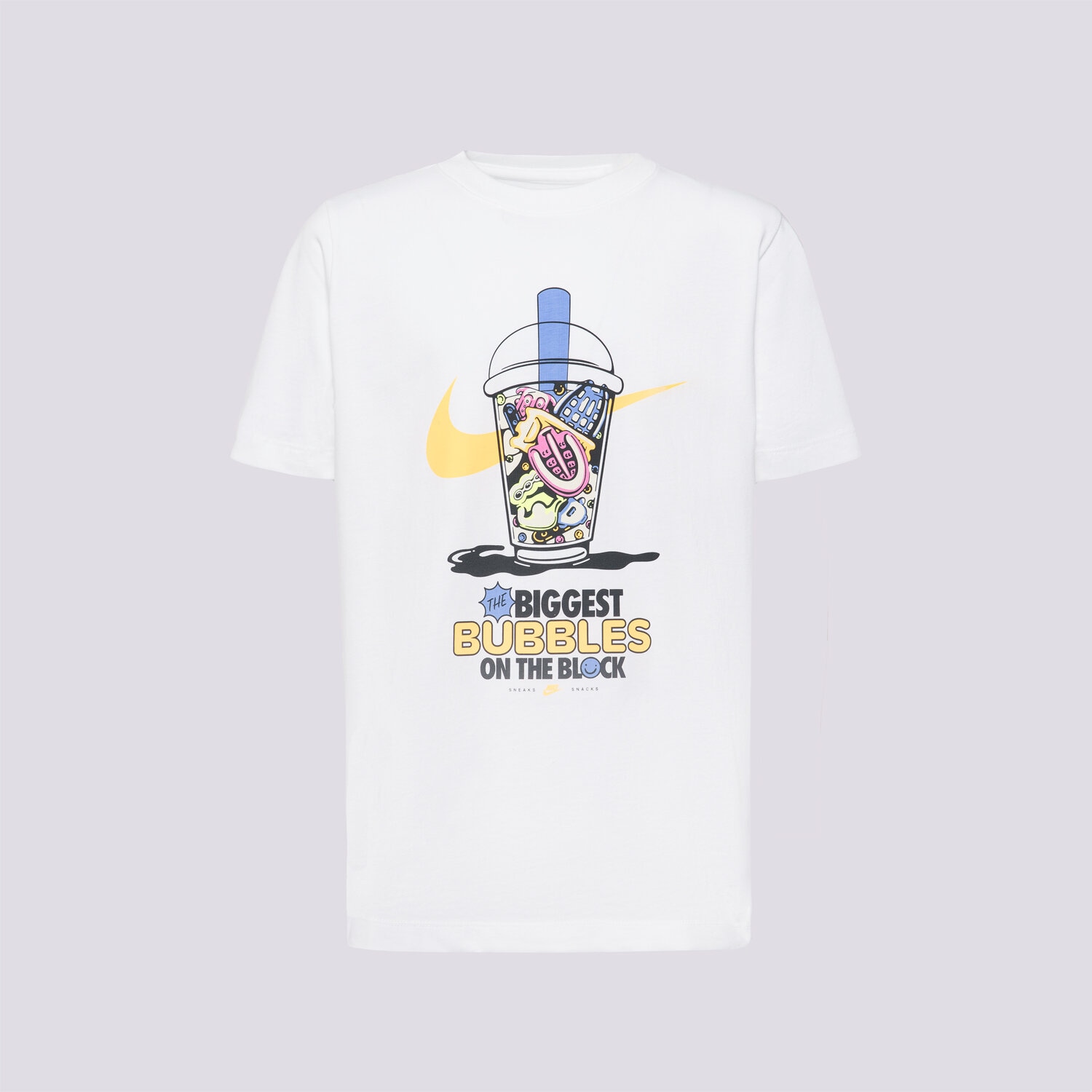 Copii tricou NIKE TRICOU K NSW TEE TD BOBA BOY HQ3227-100 Albastru