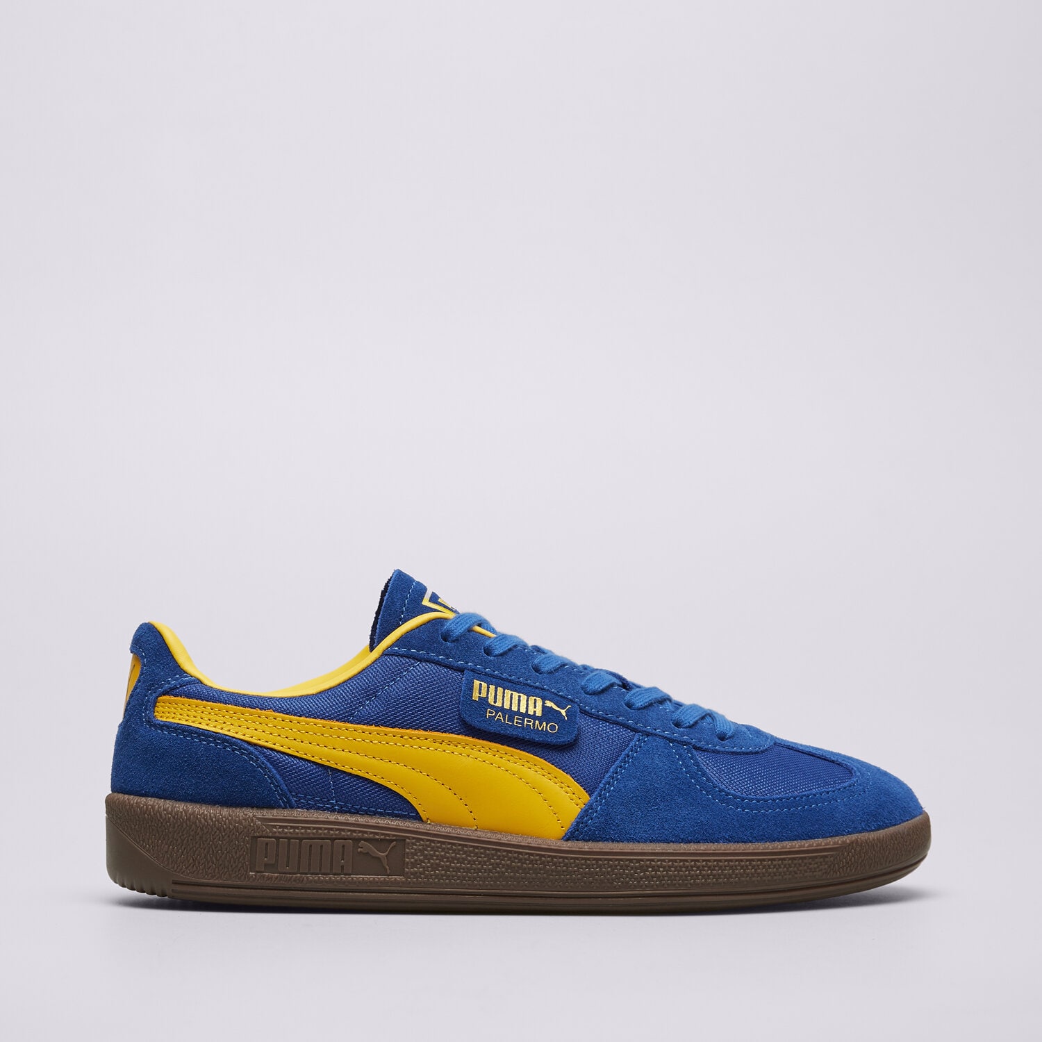 Barbați pantofi sport PUMA PALERMO VINTAGE UPDATE 40136402 Albastru