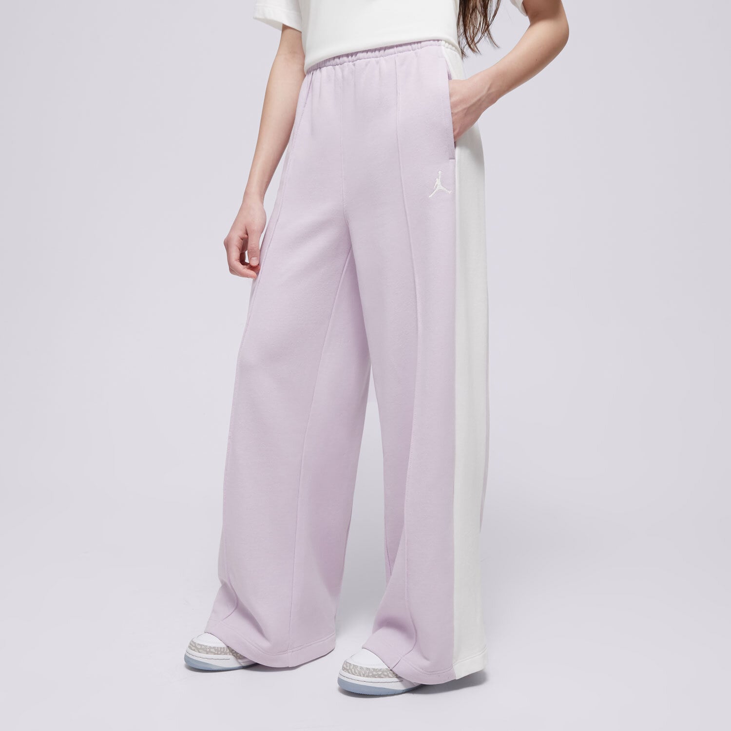 Pantaloni pentru copii JORDAN PANTALONI  JDG KSA FT PANT GIRL 45D816-P6I Violet