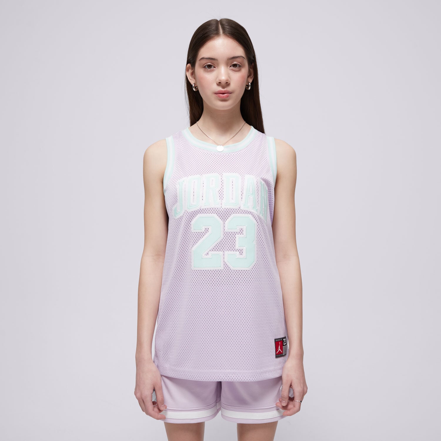 Copii tricou JORDAN MAIOU JDN JORDAN 23 JERSEY GIRL 45A773-P6I Violet