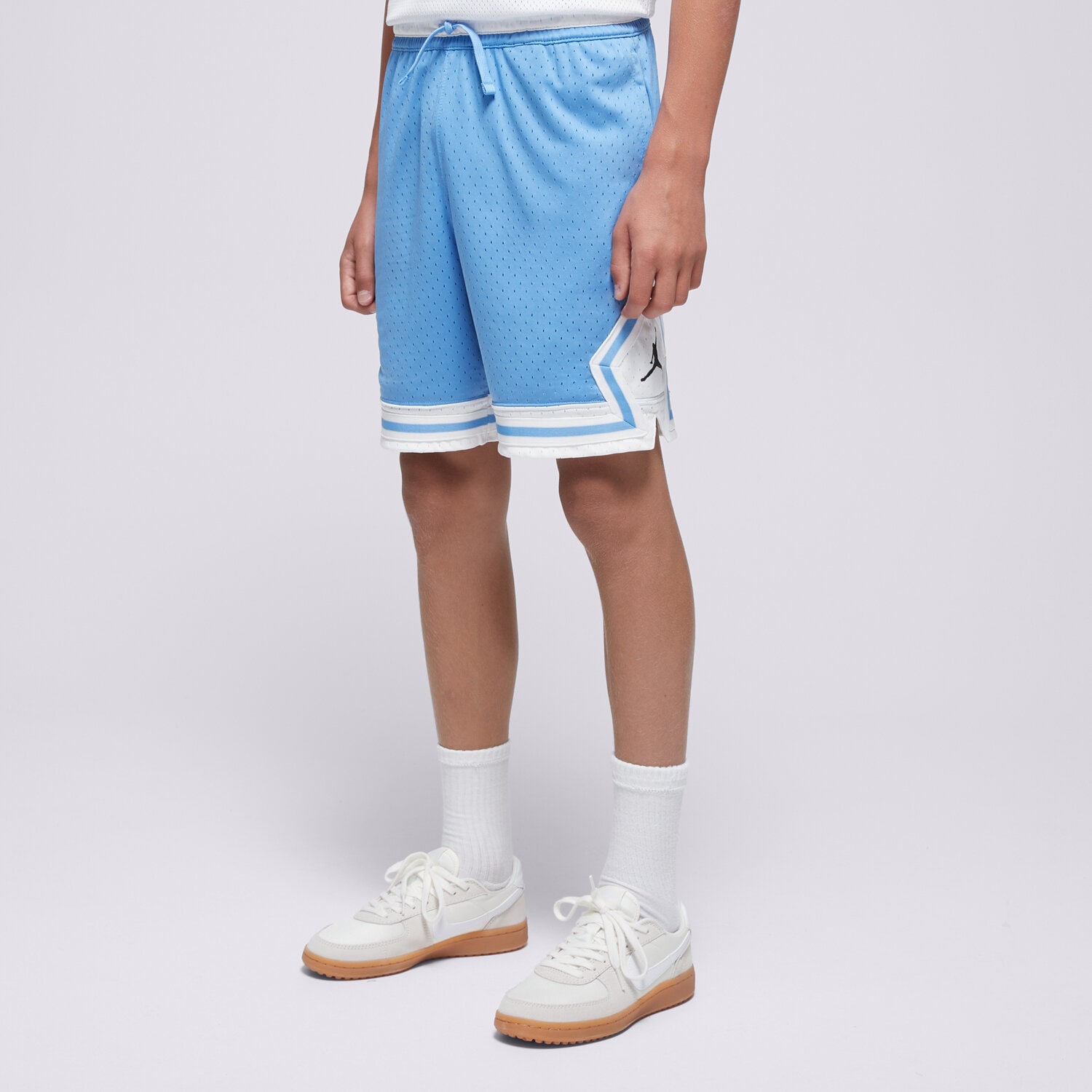 Pantaloni scurți și rochii pentru copii JORDAN PANTALONI SCURȚI JDB   MJ DF SPORT DIAMOND SHORT BOY 95D313-U25 Albastru