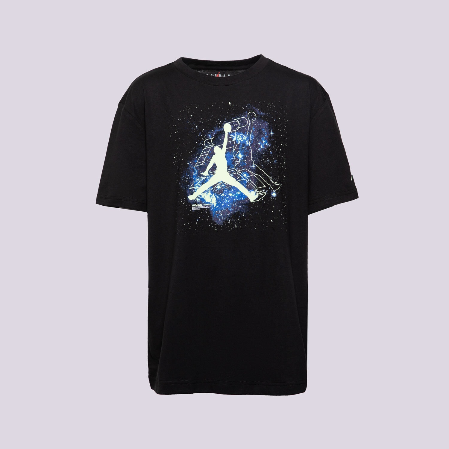 Copii tricou JORDAN TRICOU JDB SKY IS NOT THE LIMIT GLOW BOY 95D948-023 Negru