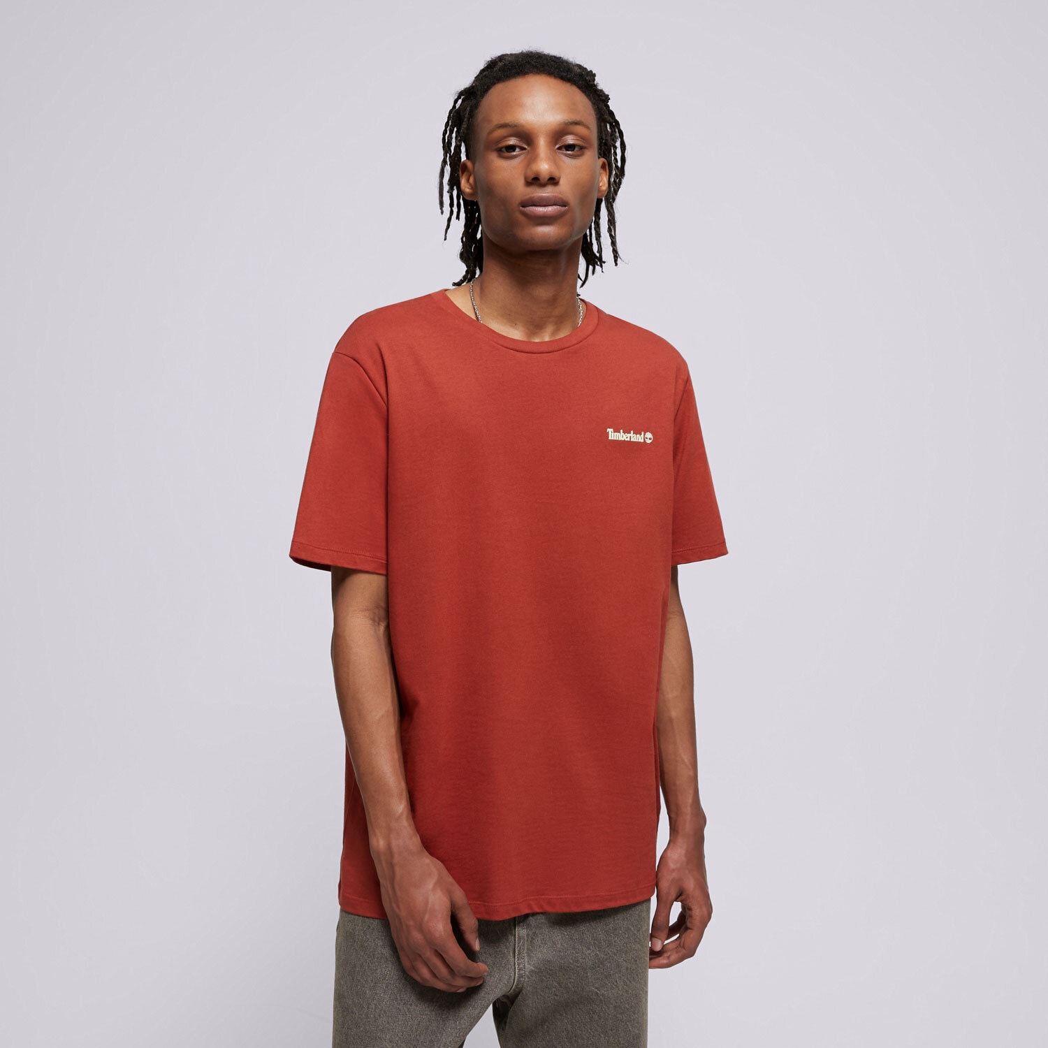 Bărbați tricou TIMBERLAND TRICOU FRONT AND BACK LOGO TB0A2PSAEOD1 Bordo