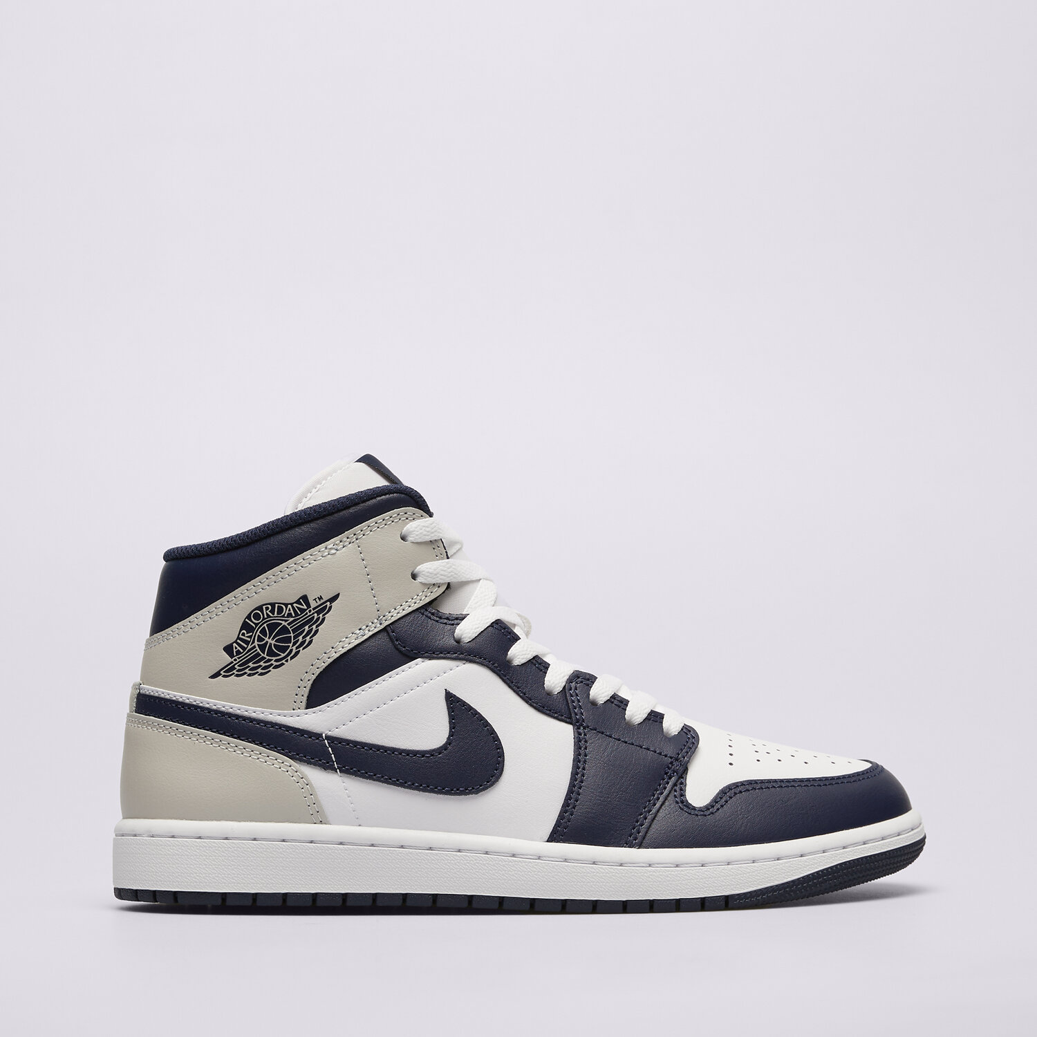 Barbați pantofi sport AIR JORDAN 1 MID  DQ8426-146 Alb