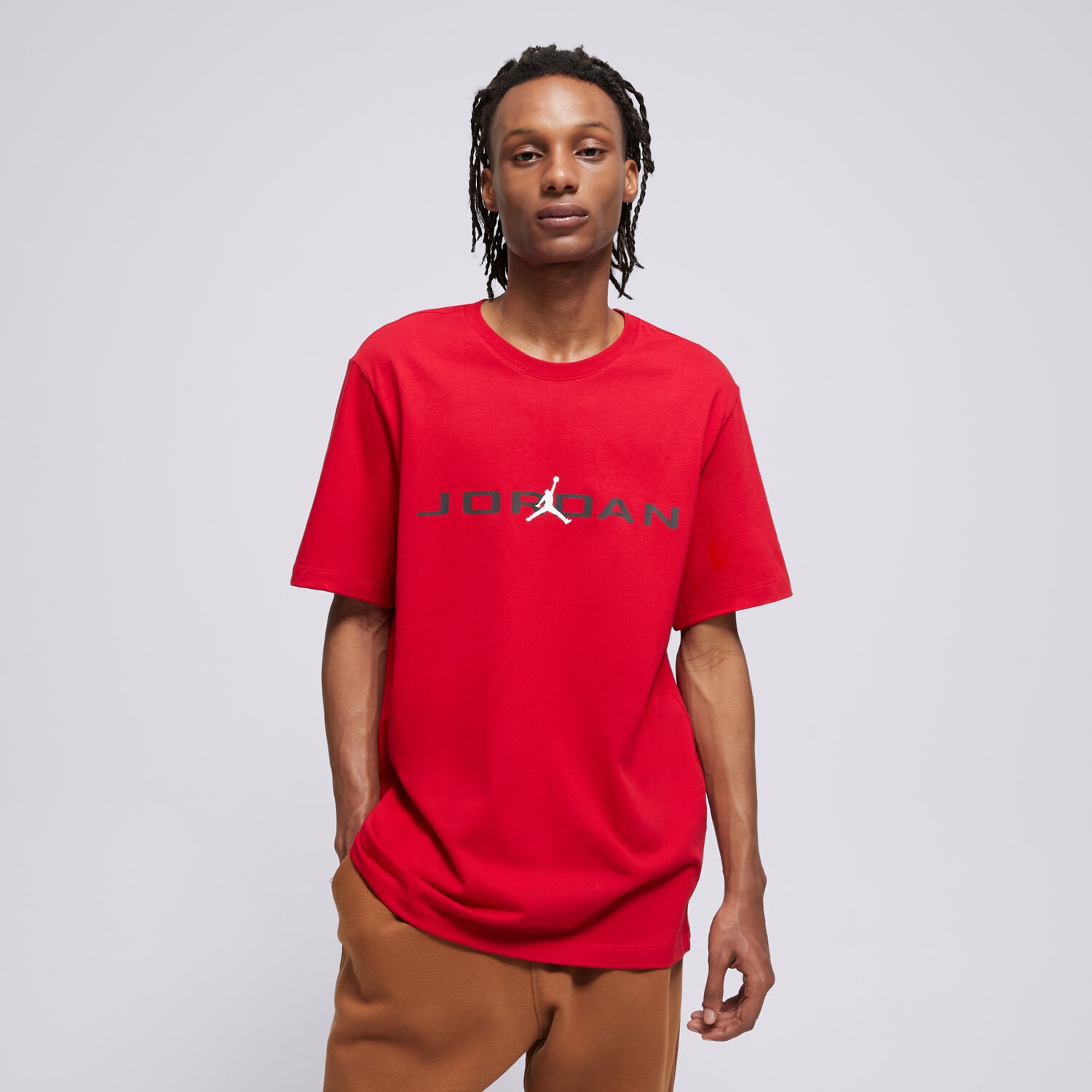 Bărbați tricou JORDAN TRICOU M J JD AIR SS CREW IB7353-687 Roșu