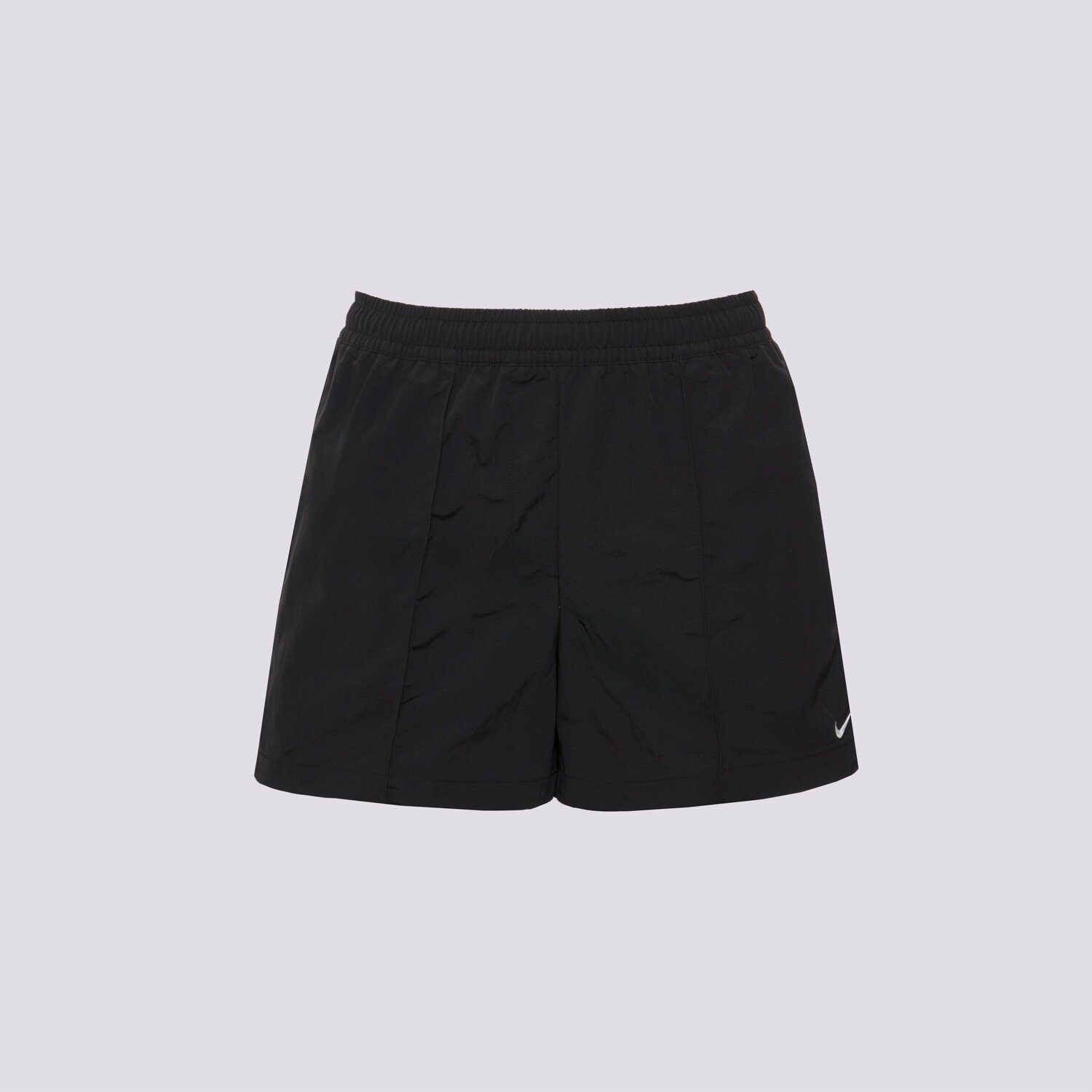 Femei pantaloni scurți NIKE PANTALONI SCURȚI W NSW ESSNTL MR 5IN WVN SHRT FV6622-010 Negru