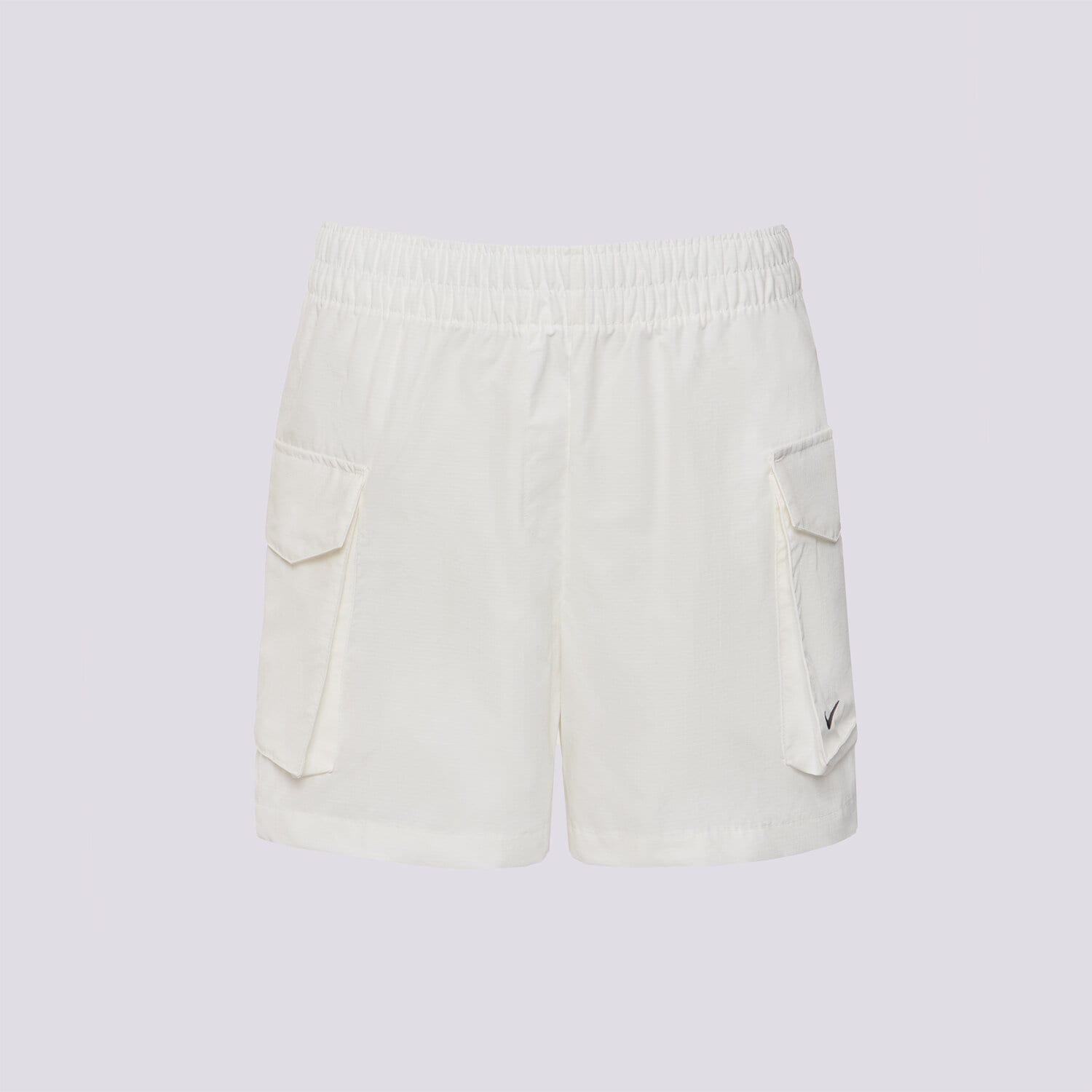 Femei pantaloni scurți NIKE PANTALONI SCURȚI W NSW   ESSNTL WVN HR 5" CRGO SH HM6982-133 cremă