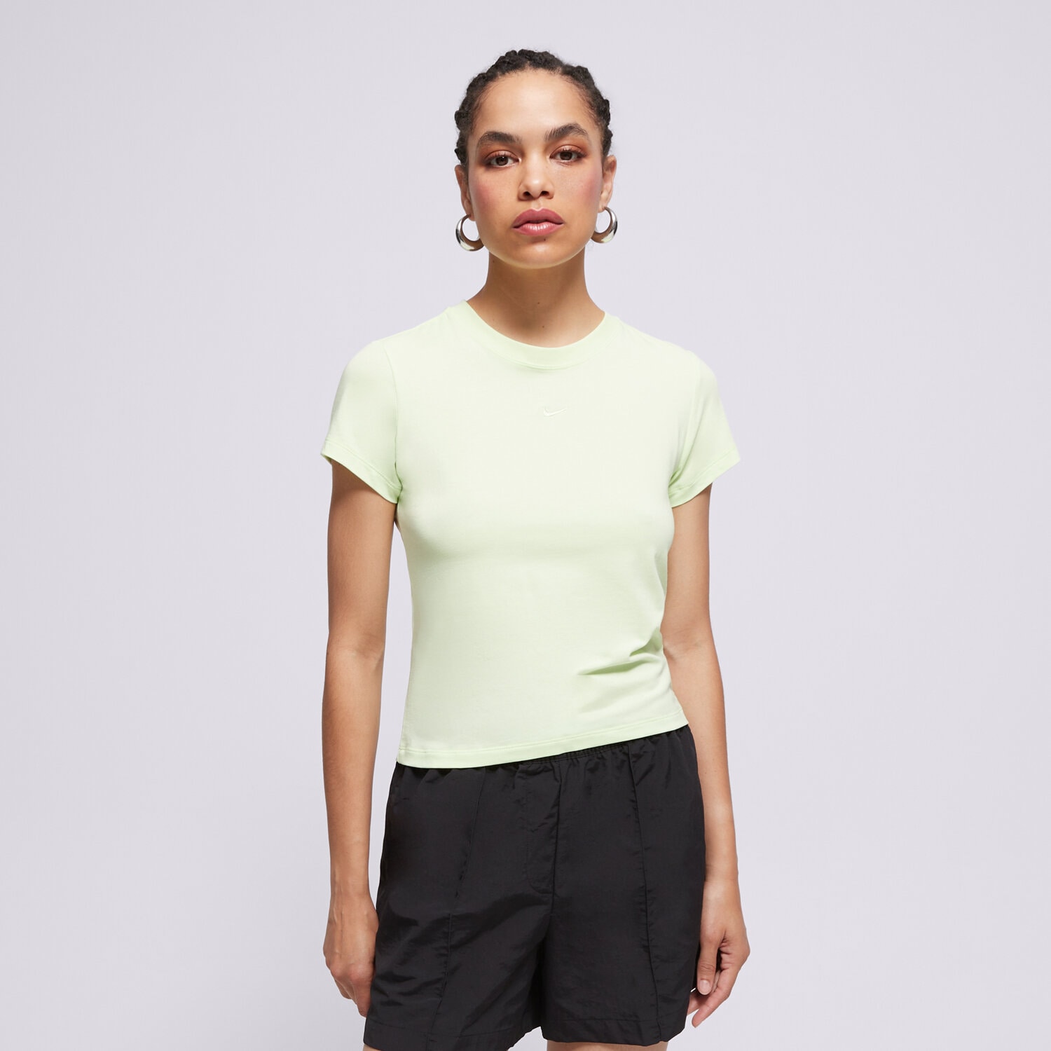 Femei tricou NIKE TRICOU W NSW NK CHLL KNT MD CRP FV5508-360 Verde