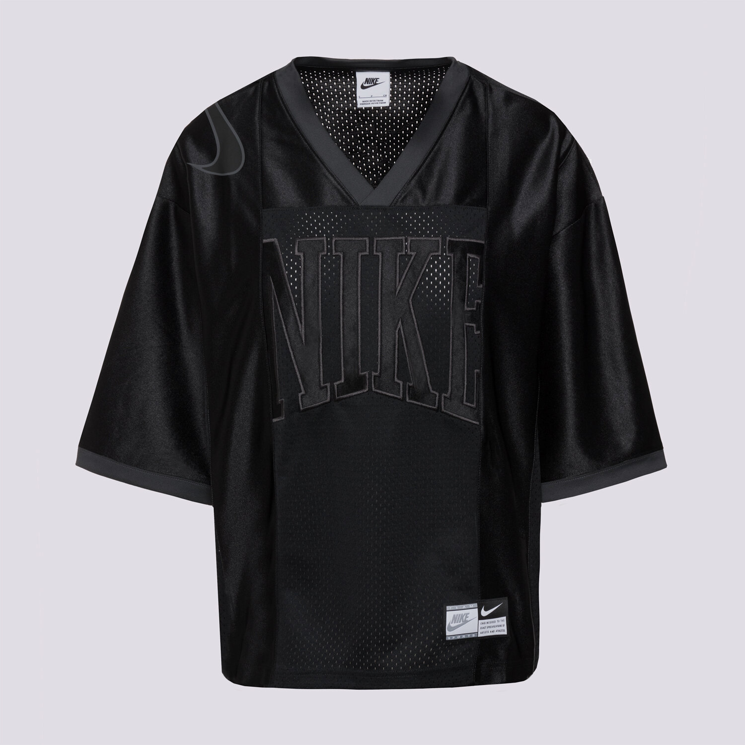 Femei tricou NIKE TRICOU W NSW STREET SS GX JRSY TOP HJ0280-010 Negru