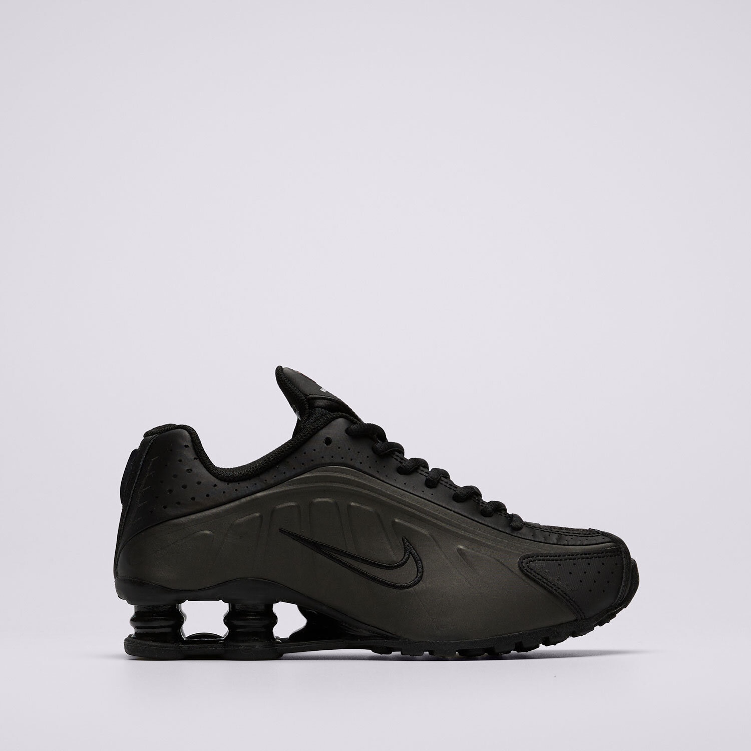 Copii pantofi sport NIKE SHOX R4 (GS) CW2626003 Negru