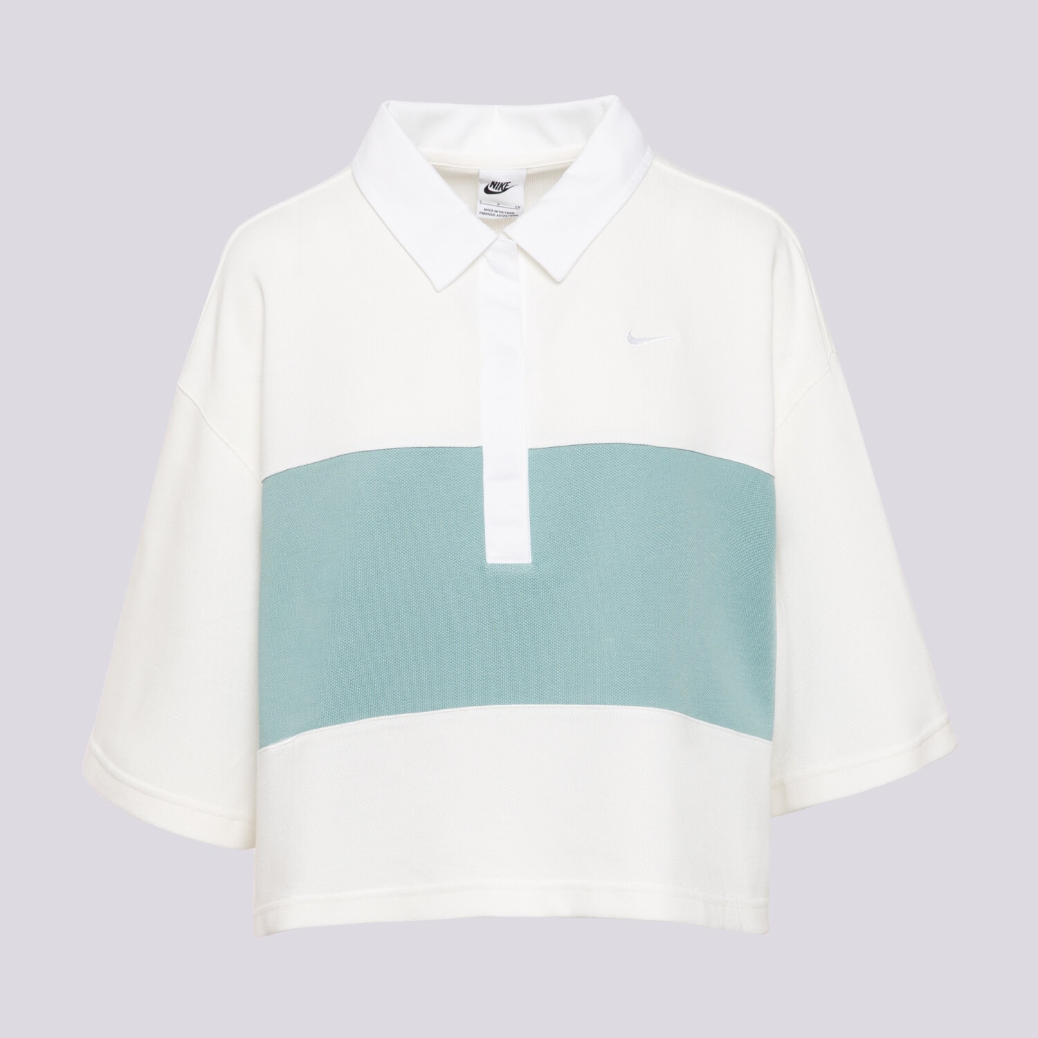 Femei tricou NIKE TRICOU W NSW STREET SS POLO TOP IB2153-133 Bej