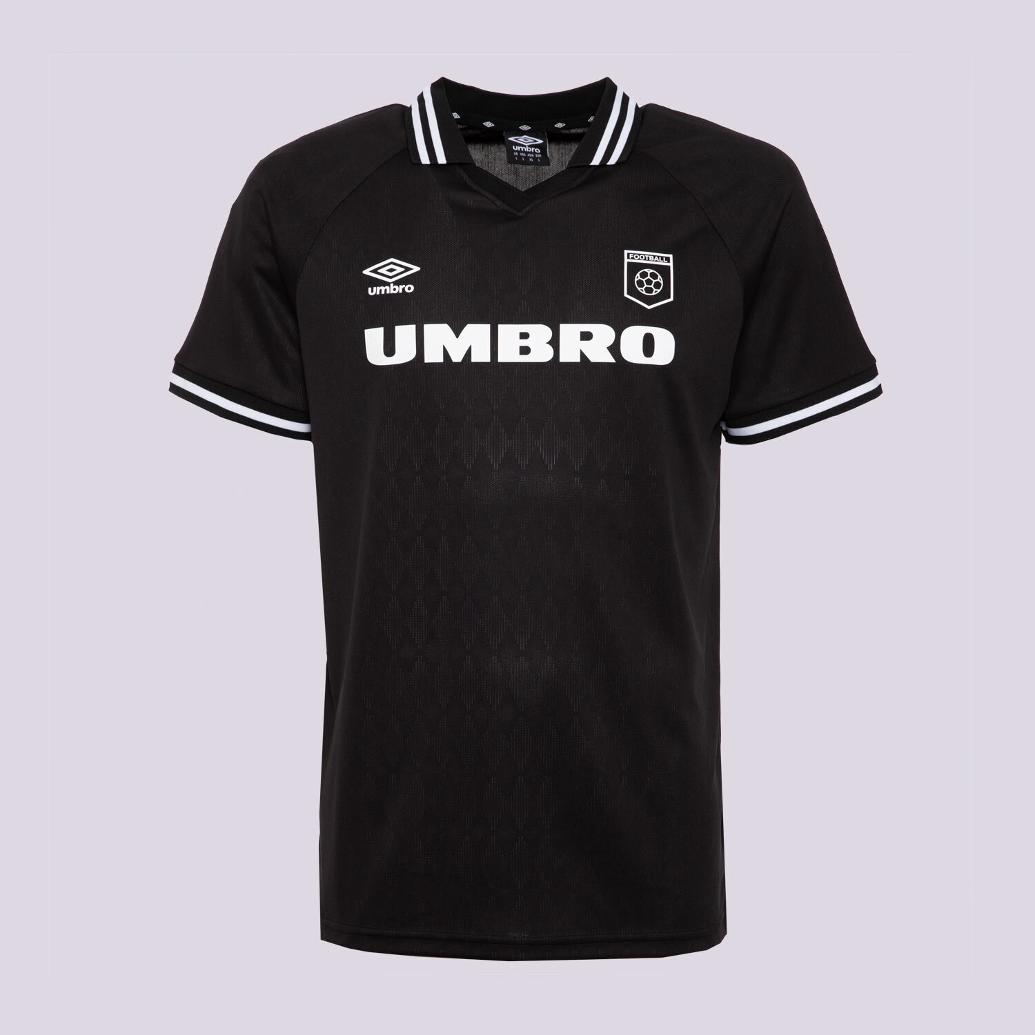 Bărbați tricou UMBRO TRICOU FOOTBALL JERSEY UL125TSM85001 Negru