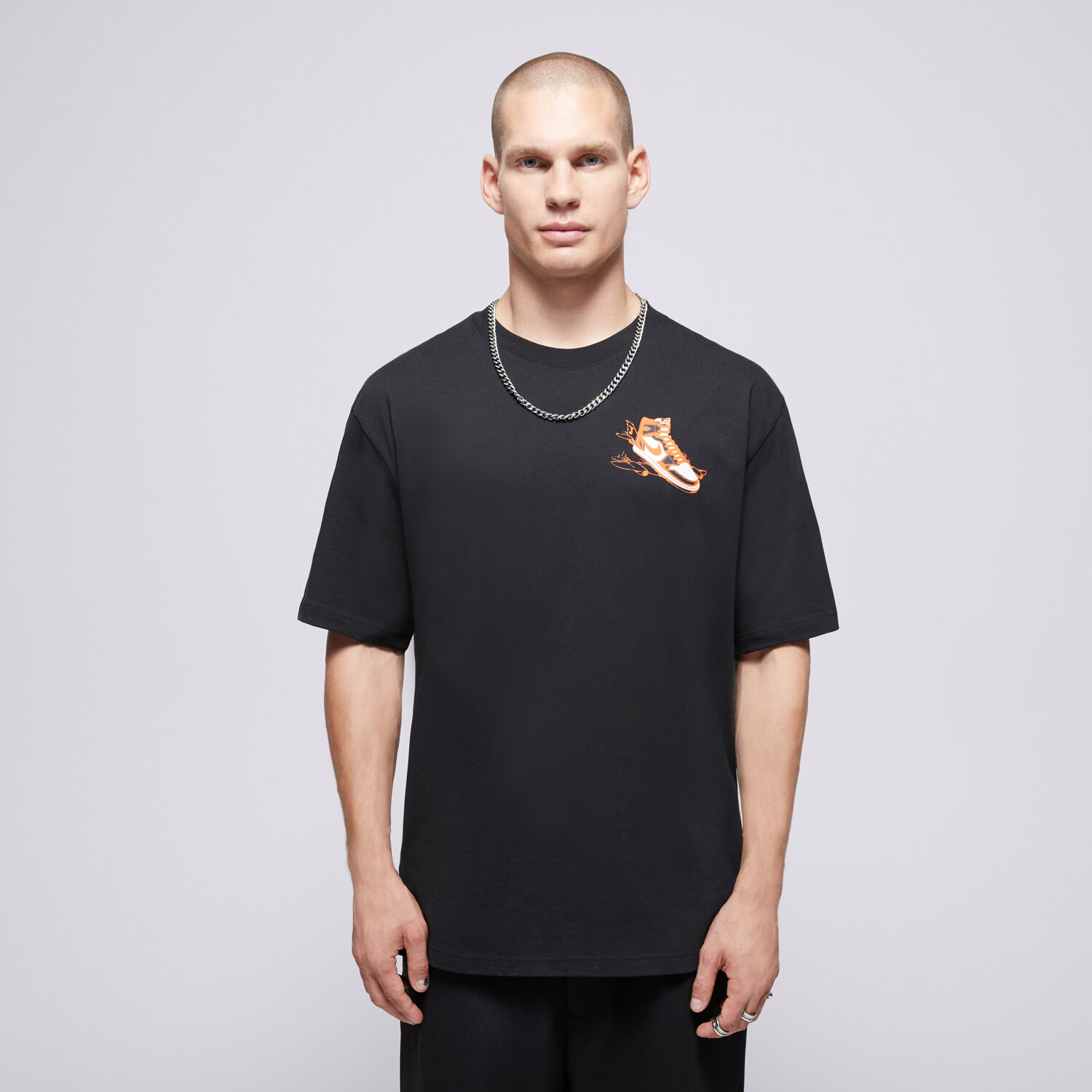 Bărbați tricou JORDAN TRICOU M J NC AJ1 AD SS CREW HQ8972-010 Negru