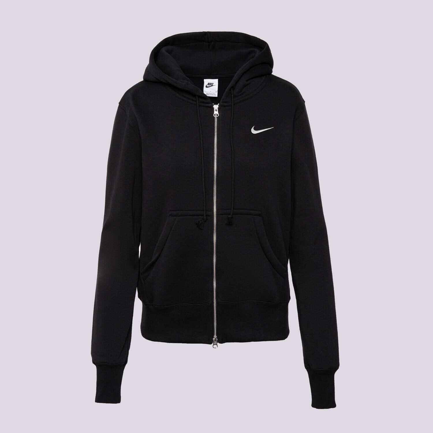 Femei bluză NIKE BLUZĂ CU GLUGĂ W NSW PHNX FLC HJ0995-010 Negru