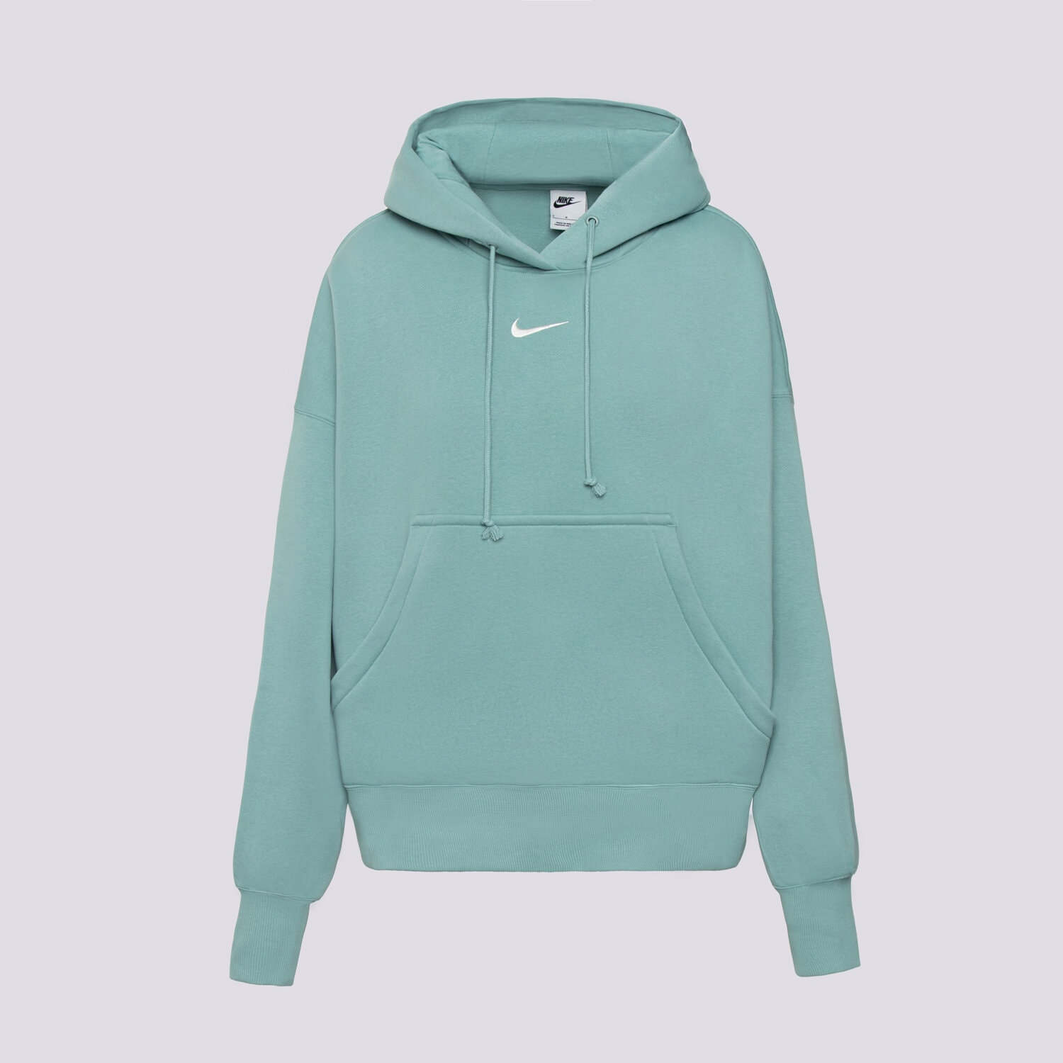 Femei pantaloni NIKE BLUZĂ W NSW PHNX FLC OOS PO HOODIE DQ5858-017 Verde