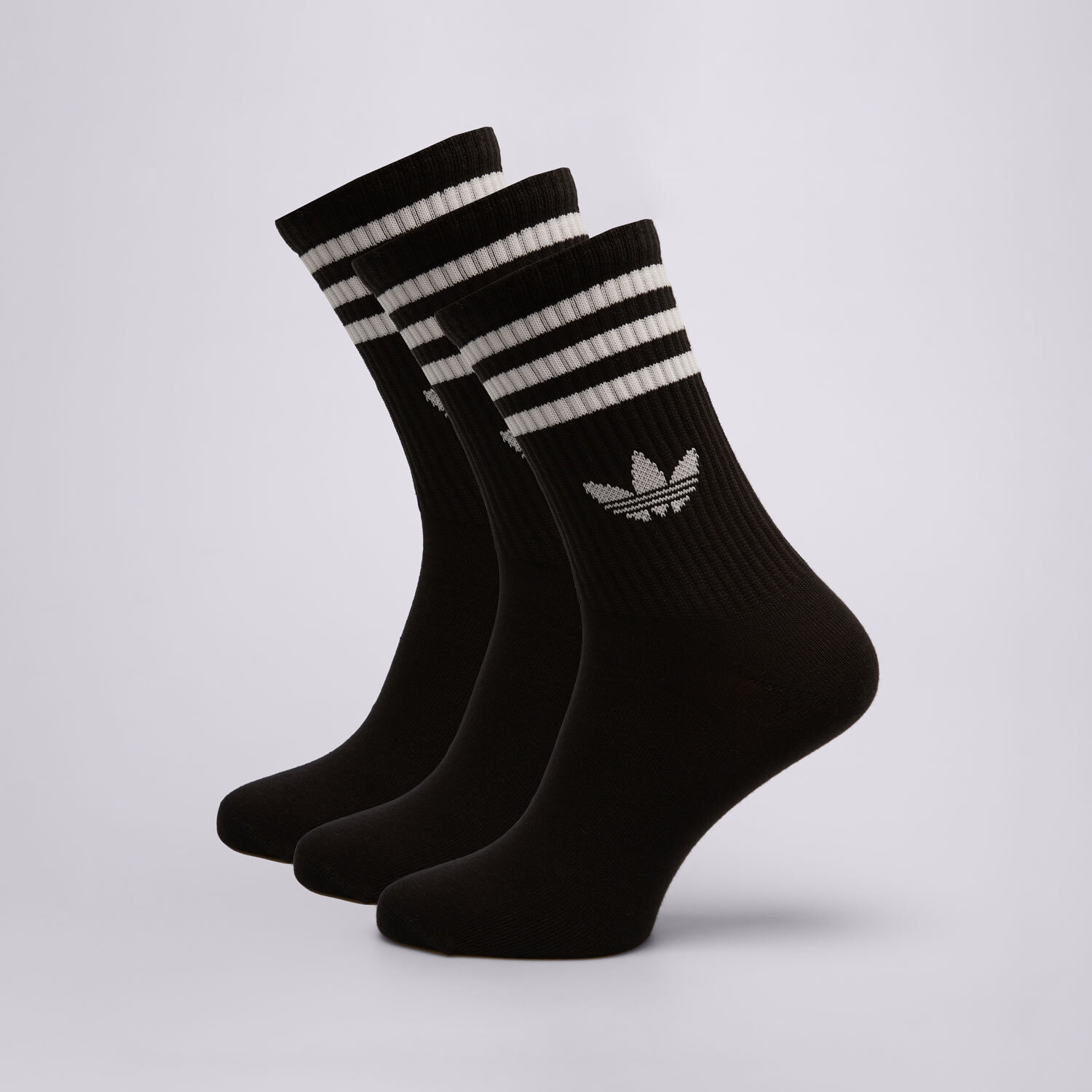 Femei șosete ADIDAS ȘOSETE 3S CREW S 3P JV7402 Negru