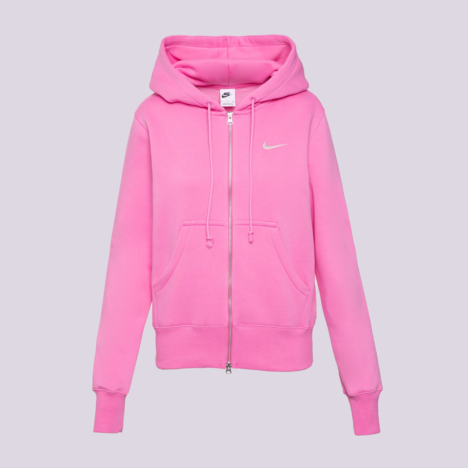 Femei bluză NIKE BLUZĂ CU GLUGĂ W NSW PHNX FLC STD FZ HDY HJ0995-675 Roz