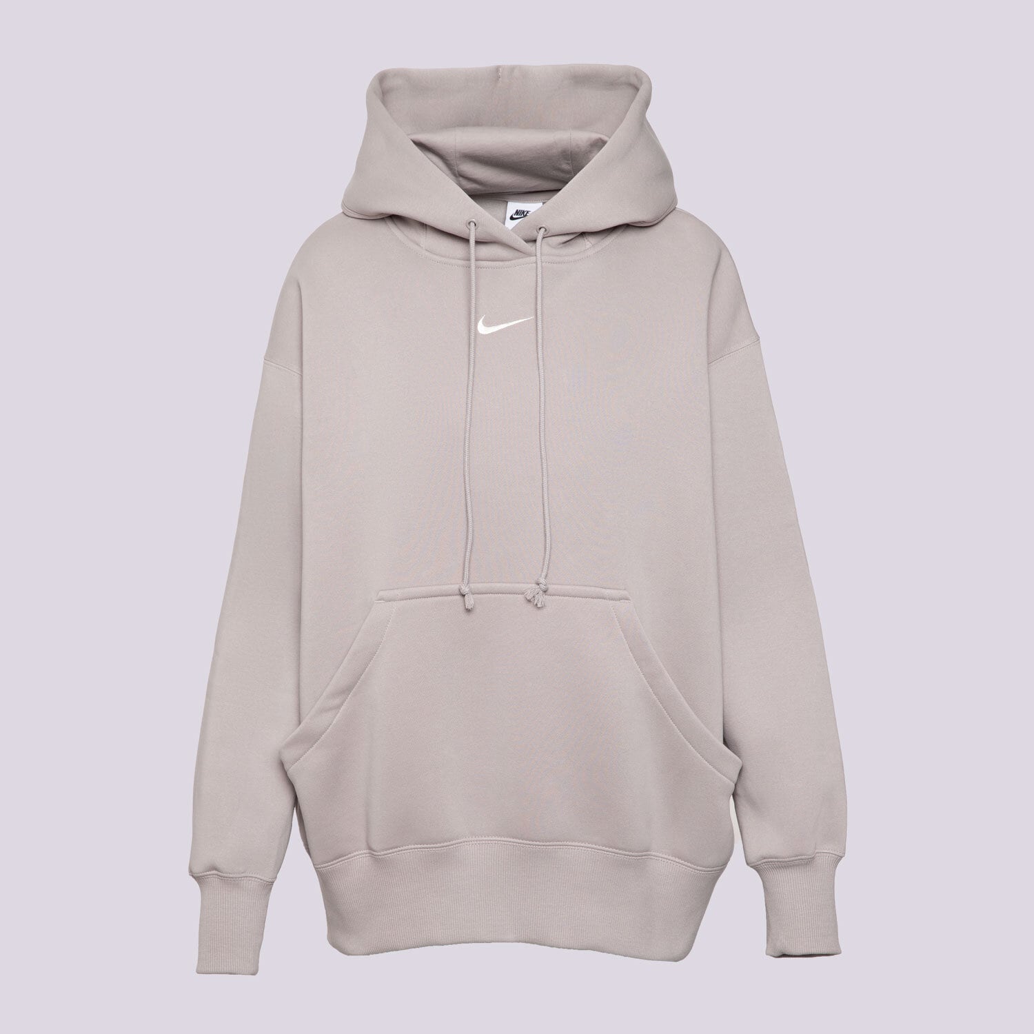 Femei bluză NIKE BLUZĂ CU GLUGĂ W NSW PHNX FLC OS PO HOODIE DQ5860-009 Gri