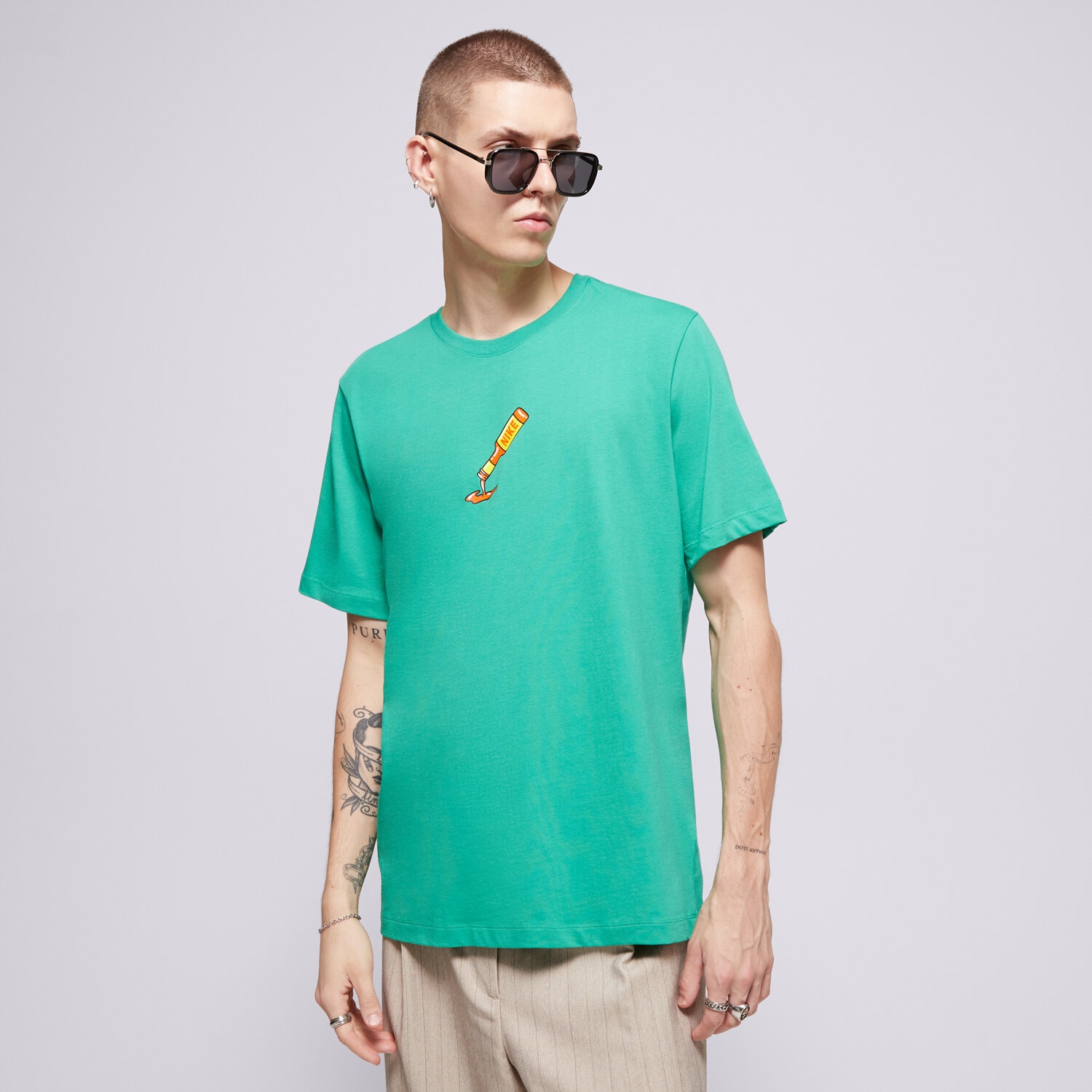 Bărbați tricou NIKE TRICOU U NSW TEE BB OC 2 IH5065-324 Verde