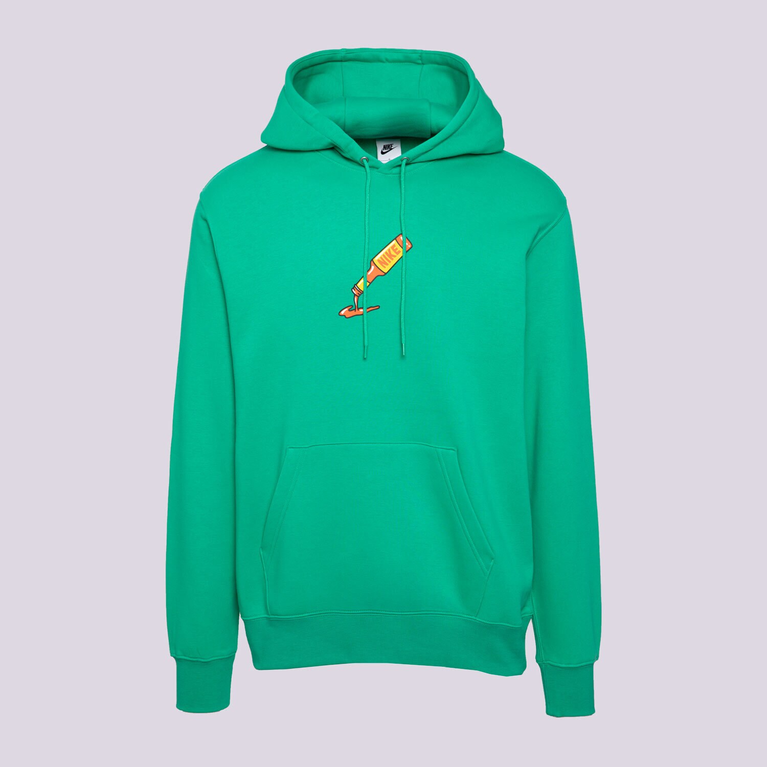 Bărbați bluză NIKE BLUZĂ CU GLUGĂ U NSW HDY CLUB PO BB OC 2 IB4144-324 Verde