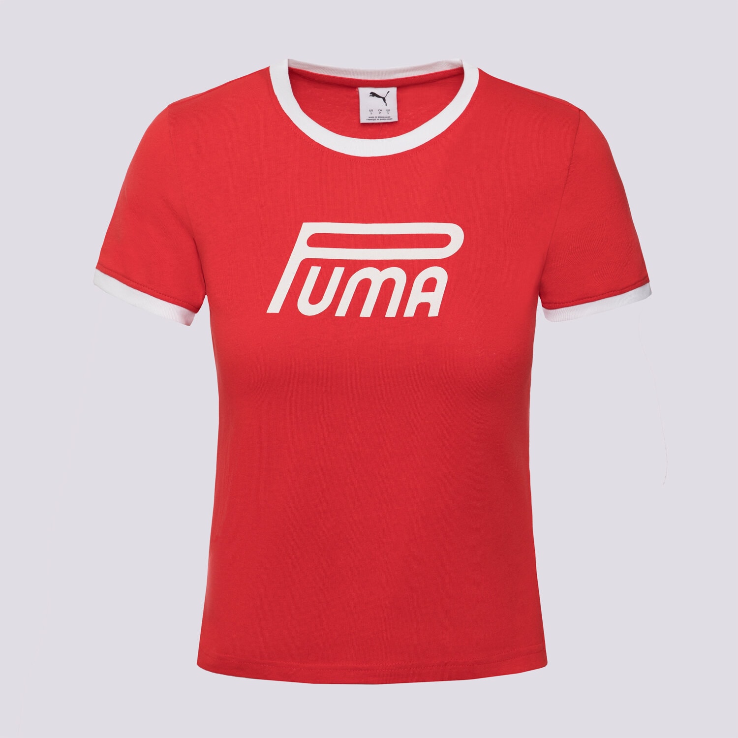 Femei tricou PUMA TRICOU FUTURE.PUMA.ARCHIVE GRAPHIC SLIM TEE 632122 11 Roșu