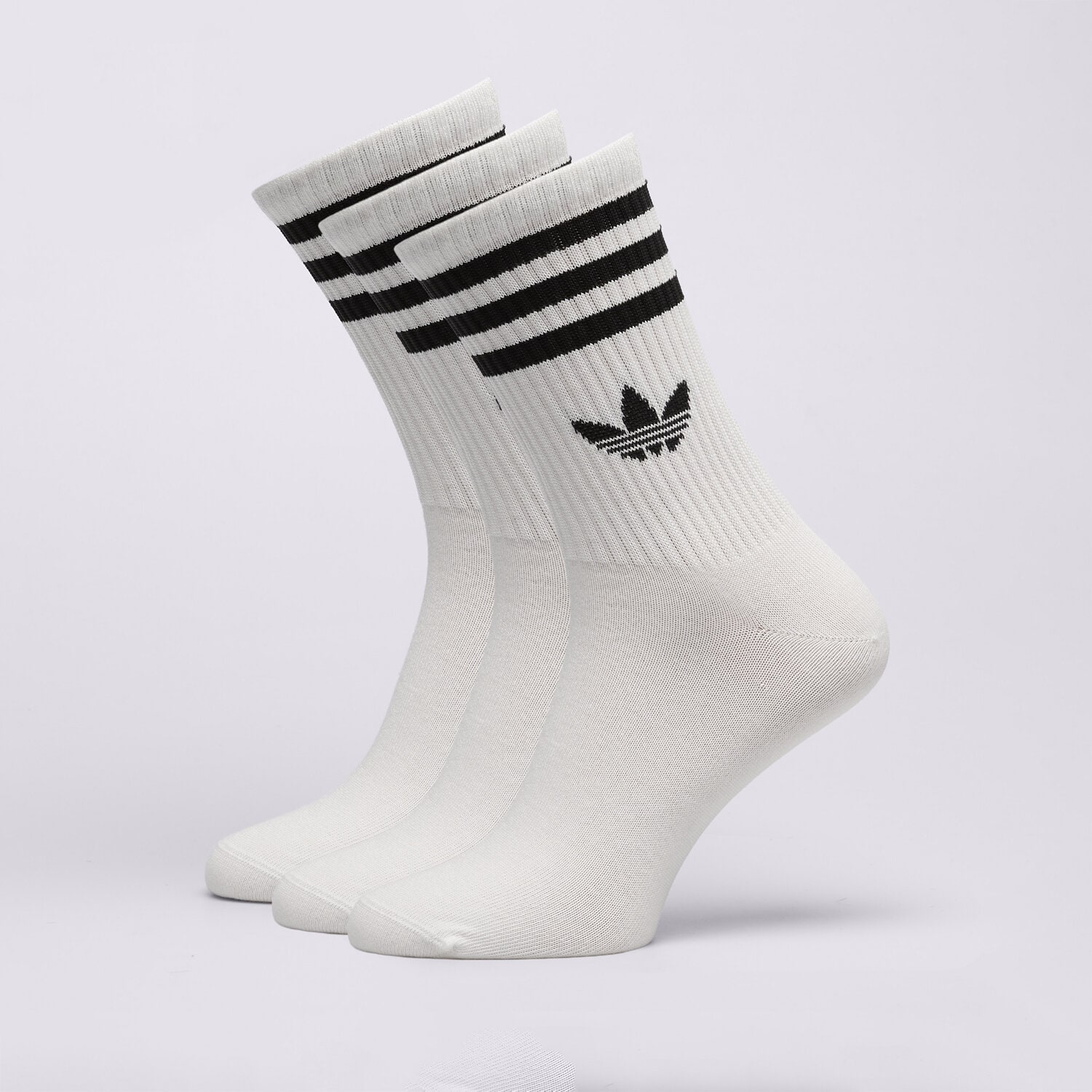 Femei șosete ADIDAS ȘOSETE 3S CREW S 3P JV7401 Alb