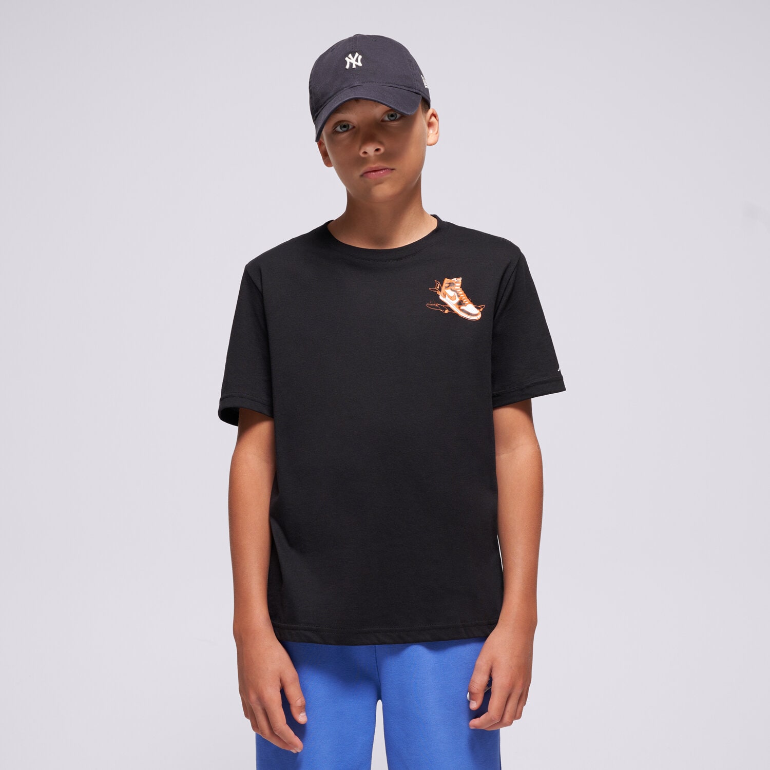 Copii tricou JORDAN TRICOU JDN LANDED TEE BLK B 95F279-023 Negru