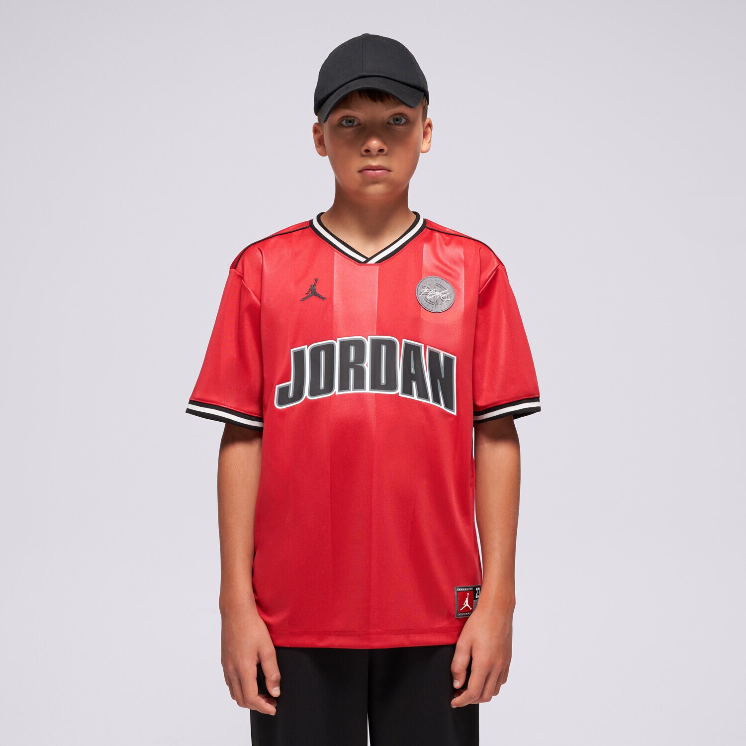 Copii tricou JORDAN TRICOU JDB MJ SPORT JERSEY BOY 95F217-R78 Roșu