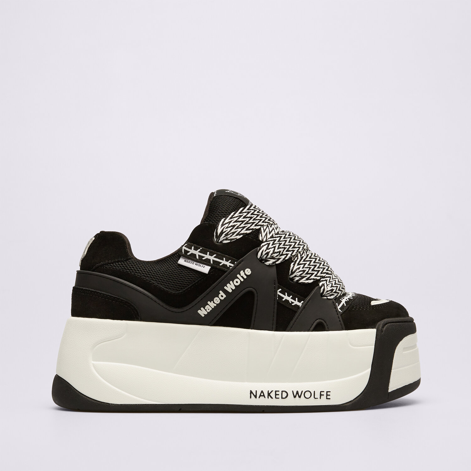 Femei pantofi sport NAKED WOLFE SLIDER NWSLIDERBLACK Negru