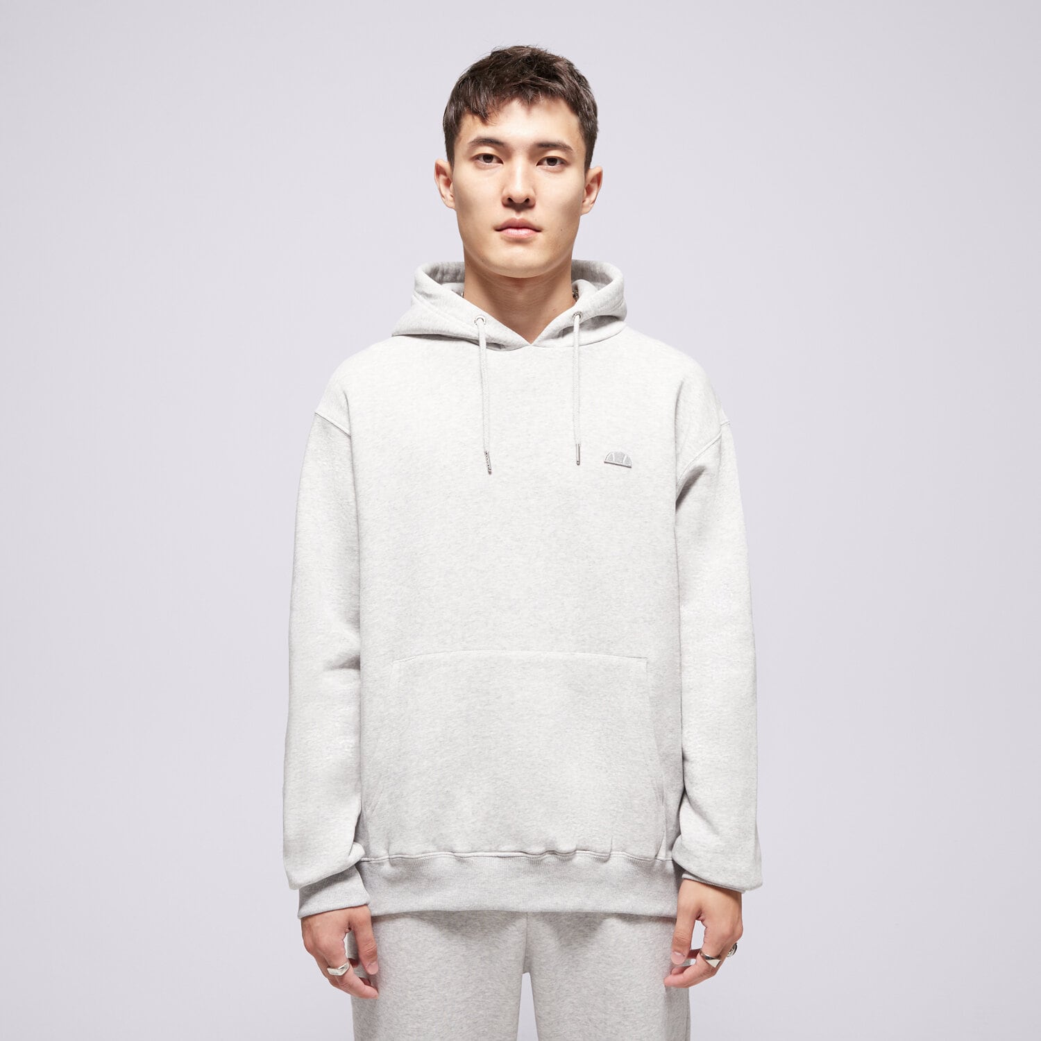 Bărbați bluză ELLESSE BLUZĂ HANORAC VARON OH HOODY LGREY MRL SMG22037131 Gri