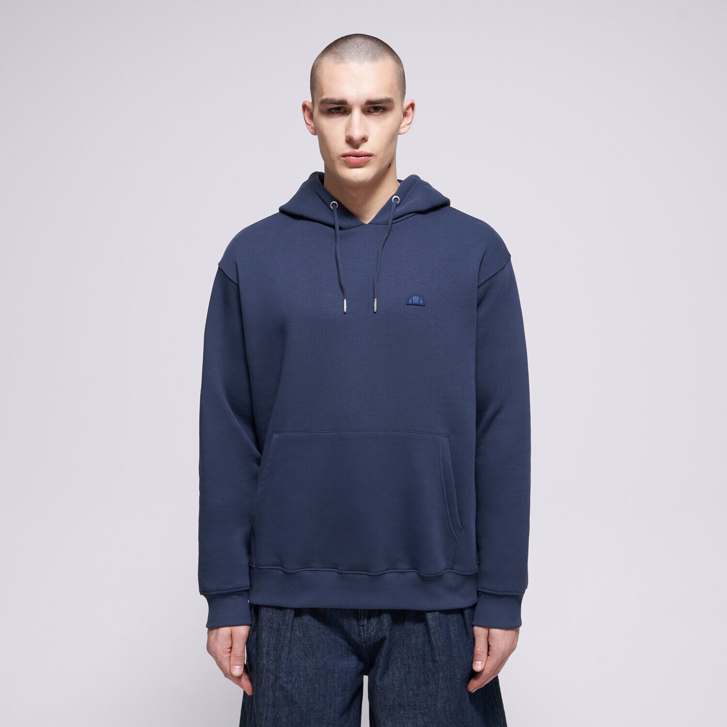 Bărbați bluză ELLESSE BLUZĂ HANORAC VARON OH HOODY NAVY MN SMG22037481 Bleumarin