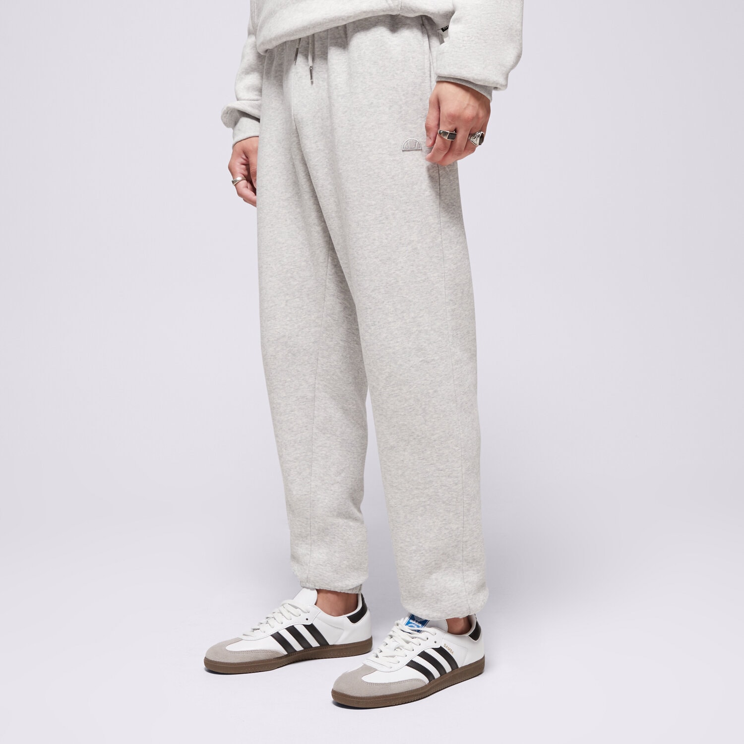 Bărbați pantaloni ELLESSE PANTALONI  LOMMA JOG PANT LGREY MRL SMG22038131 Gri