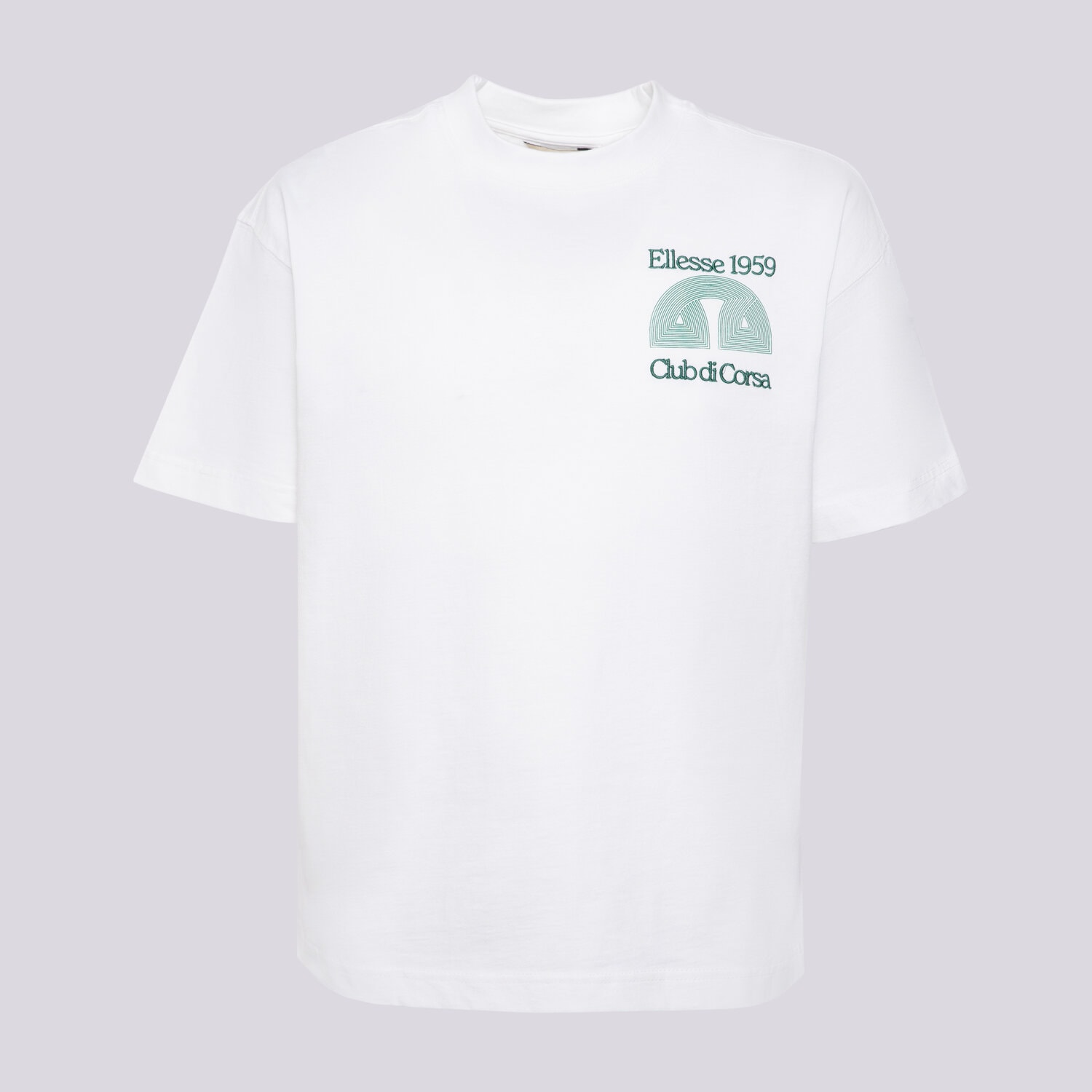 Bărbați tricou ELLESSE TRICOU CLUB DI CORSA TEE WHT SHB23147908 Alb