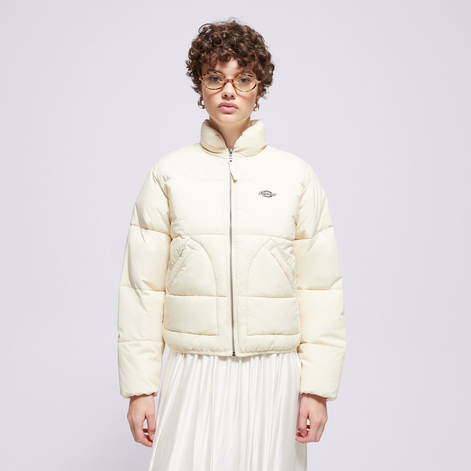 Femei geacă de iarnă DICKIES JACHETĂ CU PUF SUMMERDALE PUFFER W DK0A87OJL171 Bej