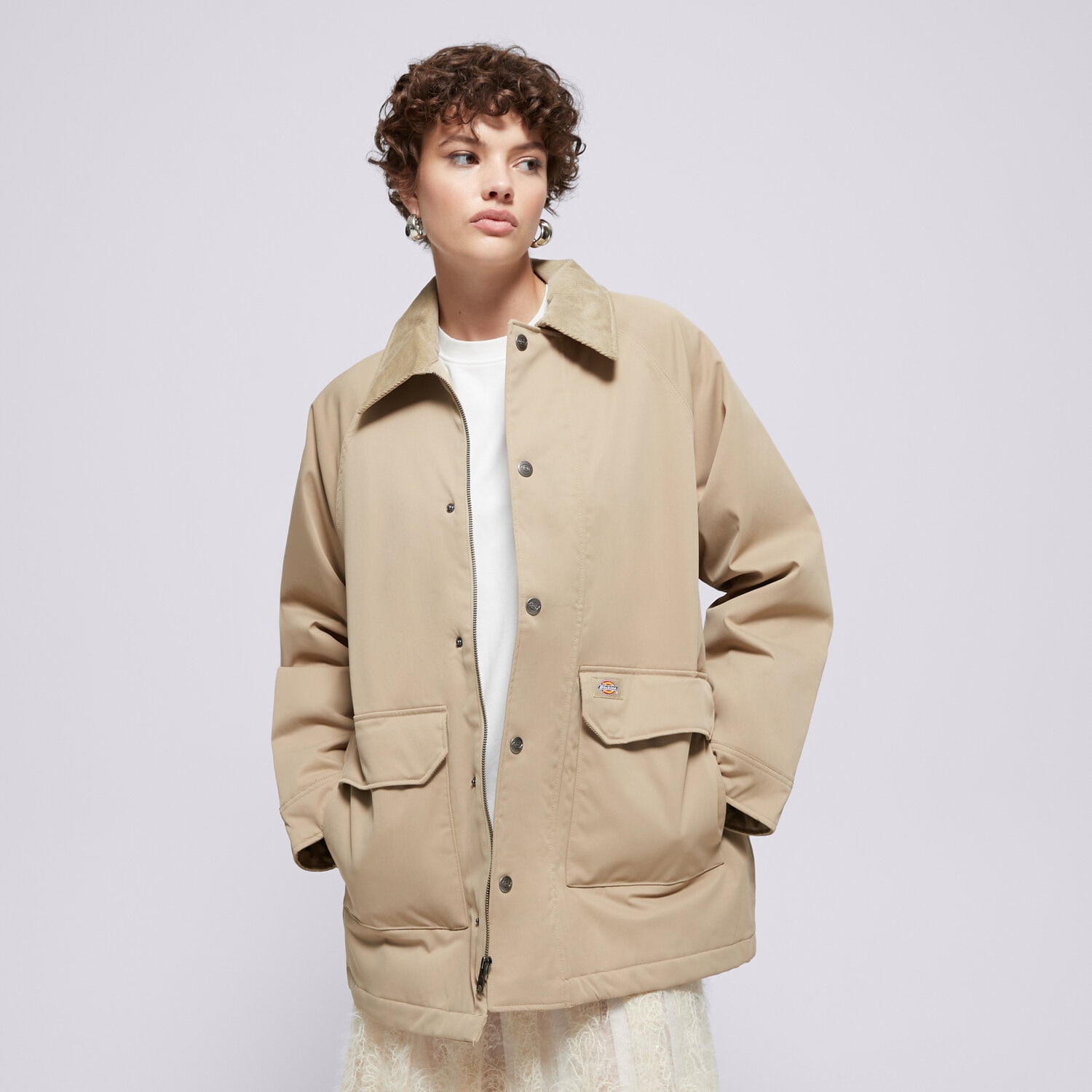 Femei geacă de iarnă DICKIES JACHETĂ MEDINA COAT W DK0A87OKKHK1 Bej