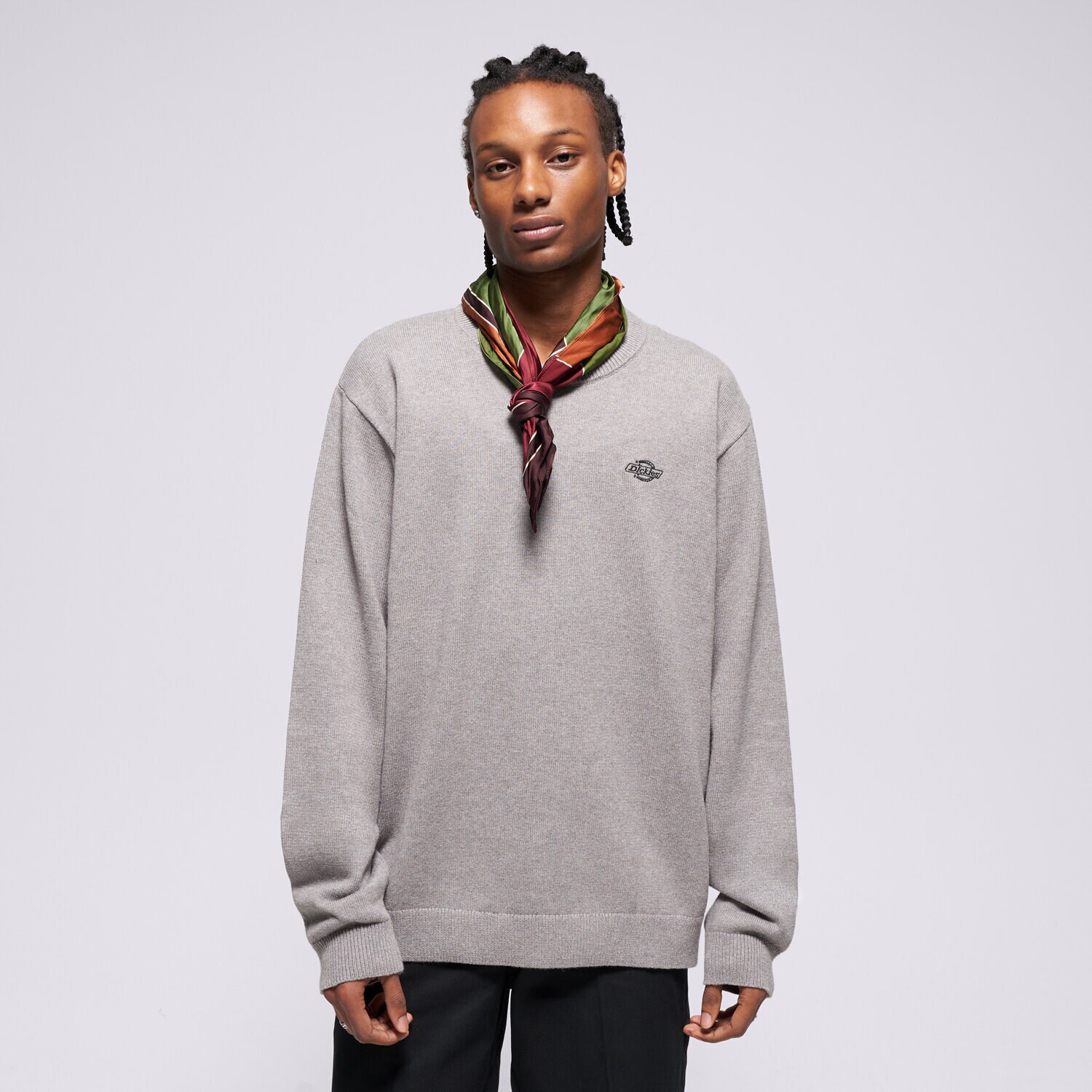 Bărbați bluză DICKIES PULOVĂR SUMMERDALE SWEATER DK0A87OPK631 Gri