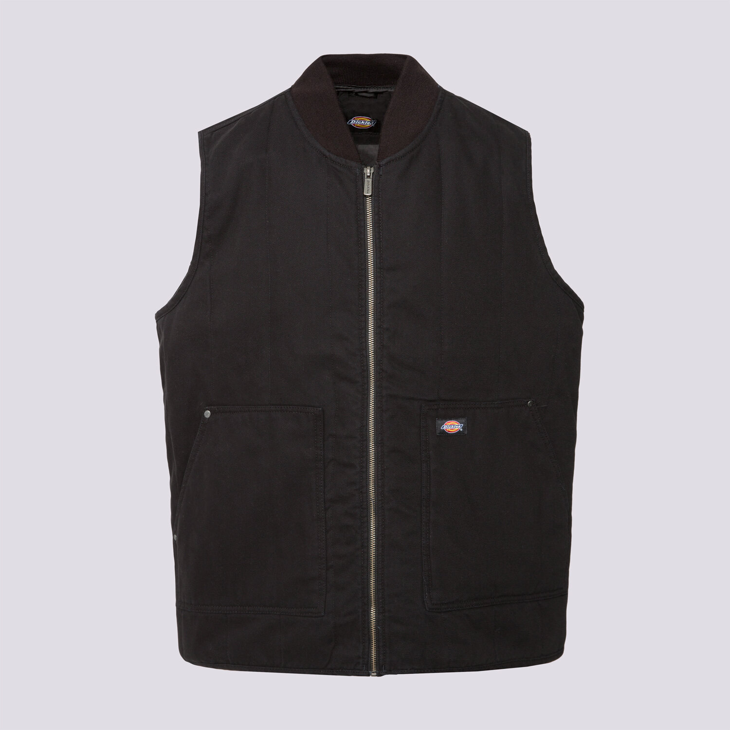 Bărbați veste DICKIES VESTĂ QUILTED CANVAS VEST DK0A87O4BLK1 Negru