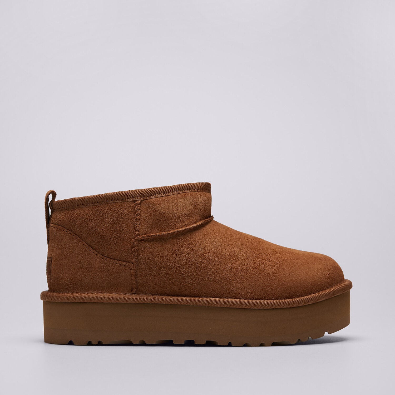 Copii casual UGG KIDS' CLASSIC ULTRA MINI PLATFORM 1157791K-CHE Maro