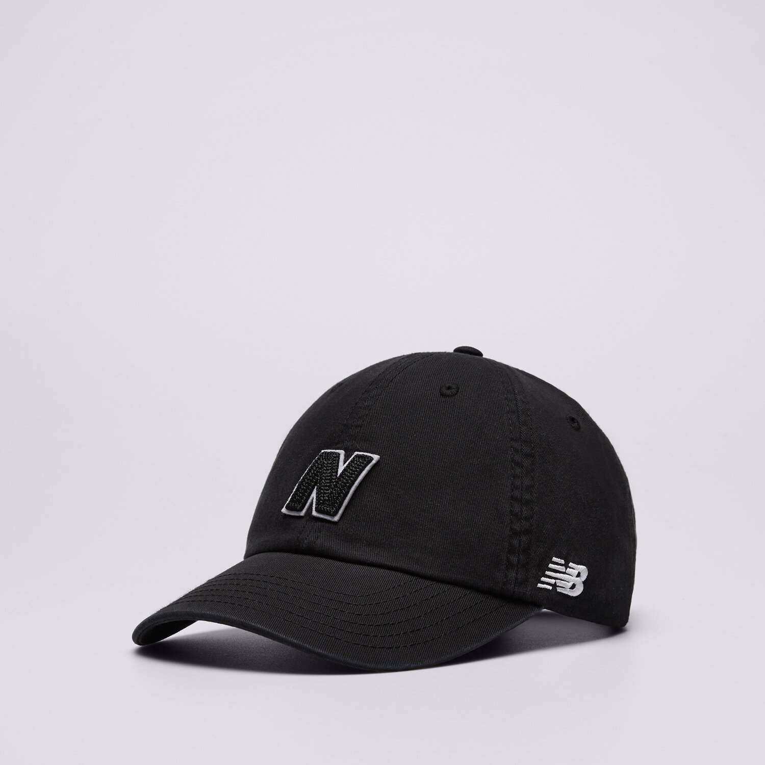 Copii șapcă NEW BALANCE CACIULA 6 PANEL BLOCK N HAT V 2.0 LAH51005BK Negru