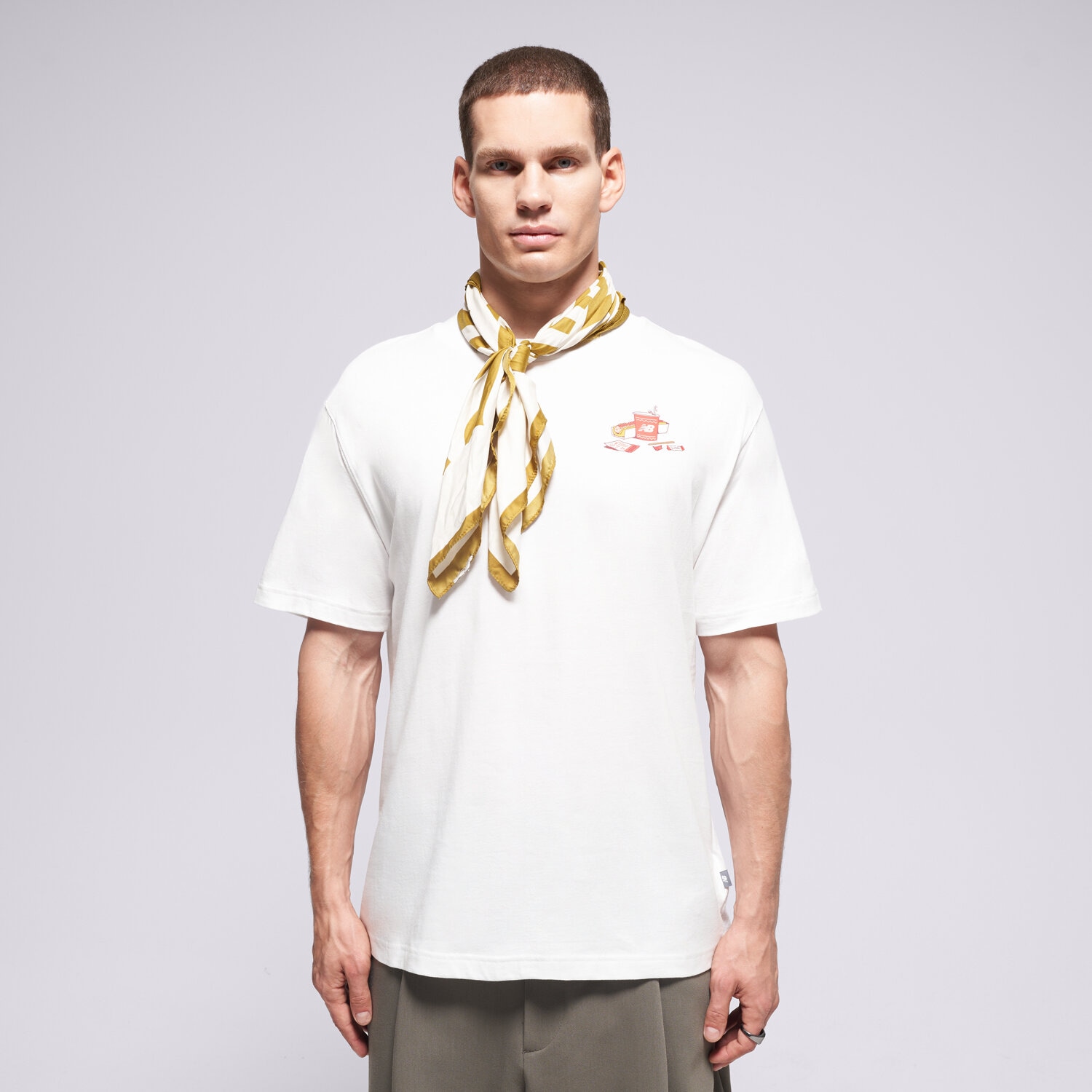 Bărbați tricou NEW BALANCE TRICOU SPECTATOR TRICOU MT53931WT Alb