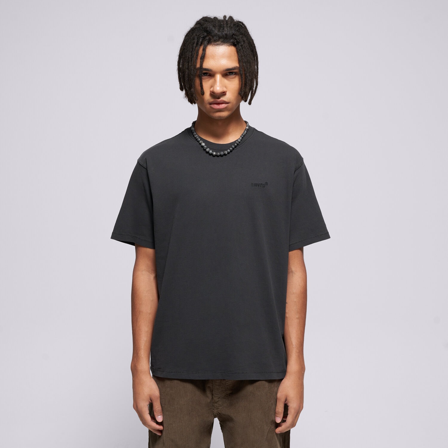 Bărbați tricou LEVI'S TRICOU RED TAB VINTAGE TEE BLACKS A0637-0001 Negru